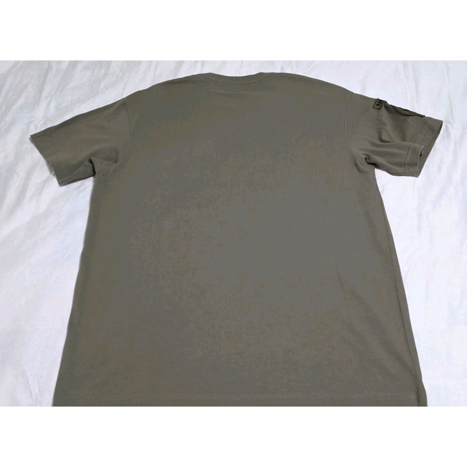 Maharishi T-Shirt Medium Green Embroidered Airborne Military Pocket New 90s Army Art Classic Designer Japan Streetwear Unisex Adults, Men's — image 3 of 6