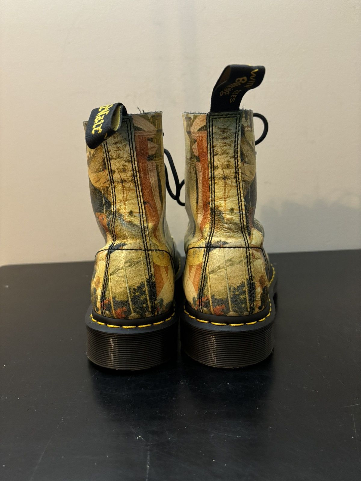 Dr. Martens Dr Marten Pascal D Antonio Renaissance Combat Boots Size US 9 / EU 42 - 5 Thumbnail