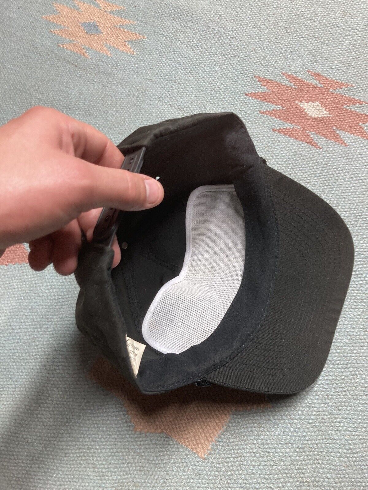 Vintage VTG SnapBack hat police Clint Brannen motor co logo Size ONE SIZE - 7 Thumbnail