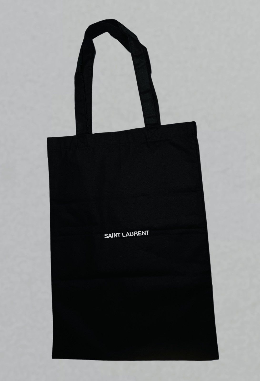 Saint Laurent Paris x YVES Saint Laurent Tote Bag in Black, Men's