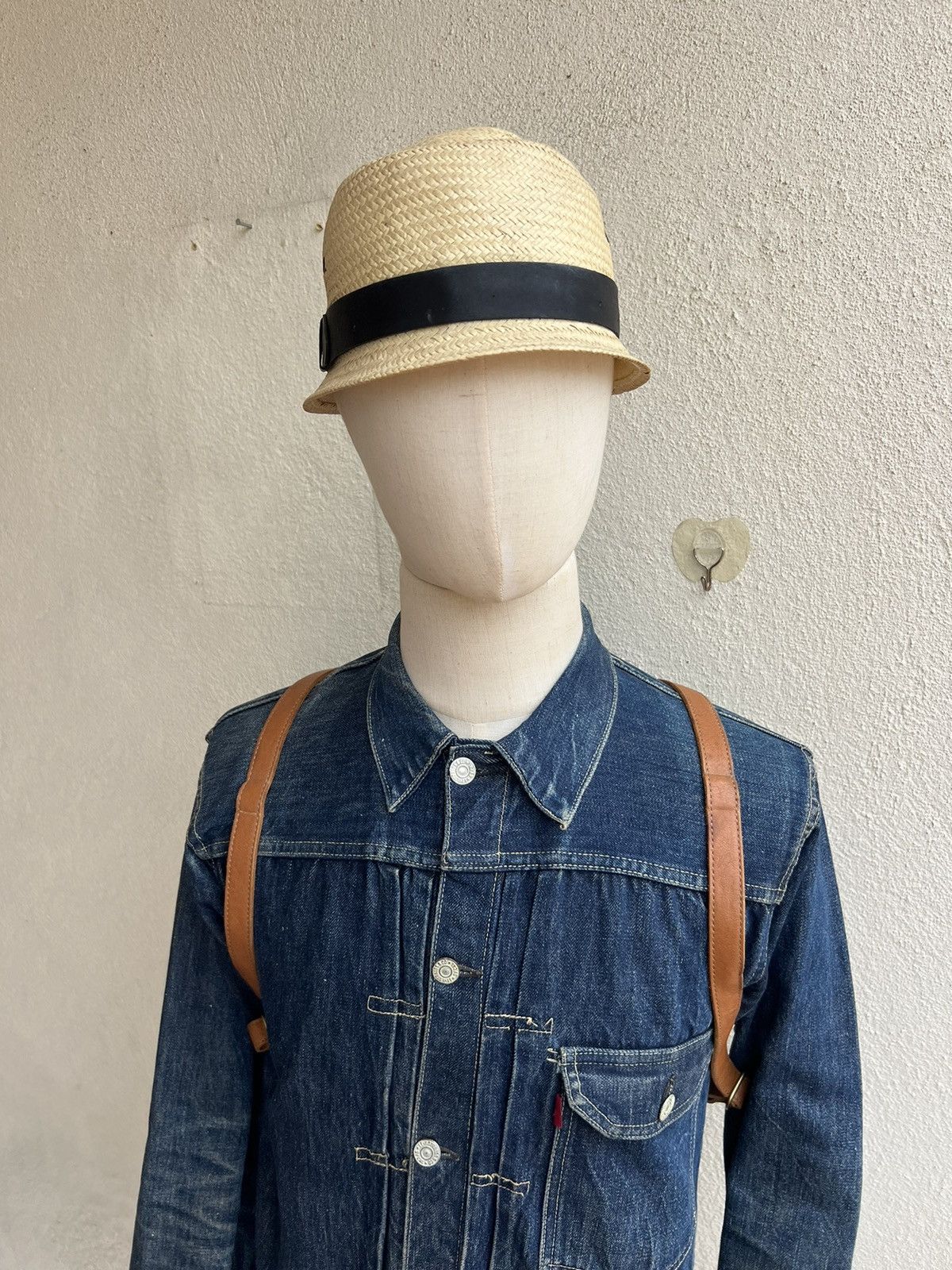 Leather Vintage Marmelo Tokyo Patina Leather Mini Backpack Bag Size ONE SIZE - 7 Thumbnail