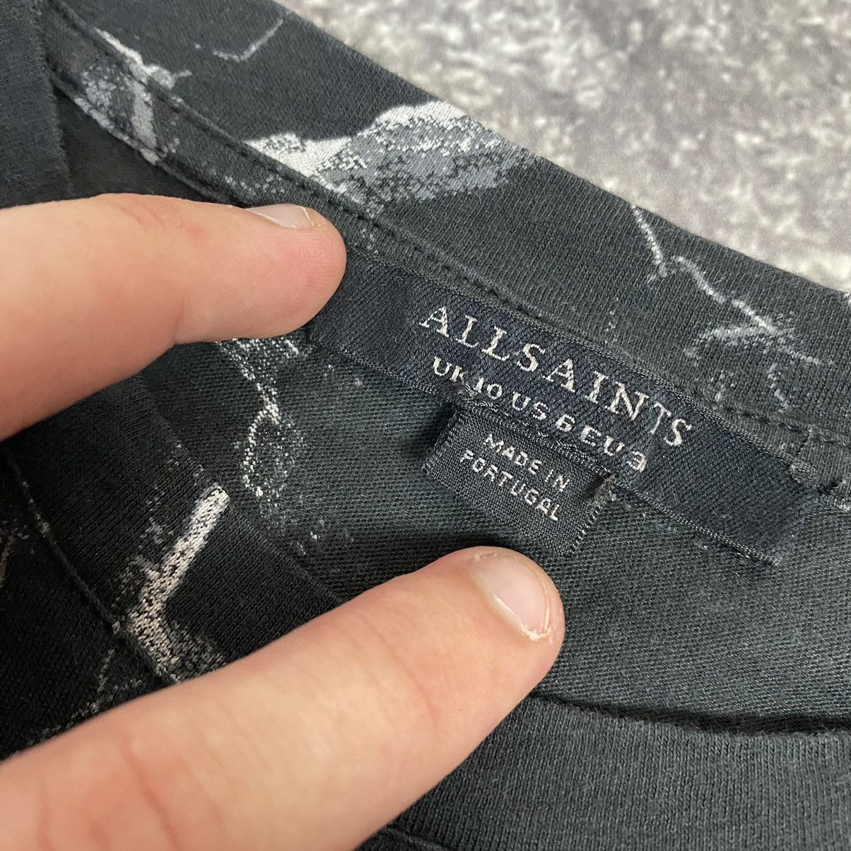 Allsaints Designer All Saints Overprinted Big logo Women tee Size M / US 6-8 / IT 42-44 - 9 Thumbnail