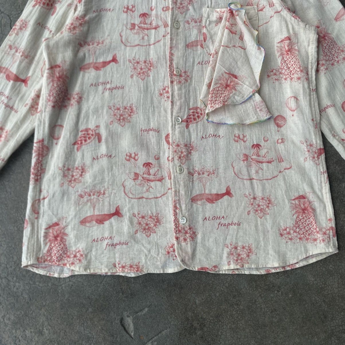 Frapbois Frapbois Issey Miyake Aloha Print Unique Ruffled Pocket Size XS / US 0-2 / IT 36-38 - 6 Thumbnail