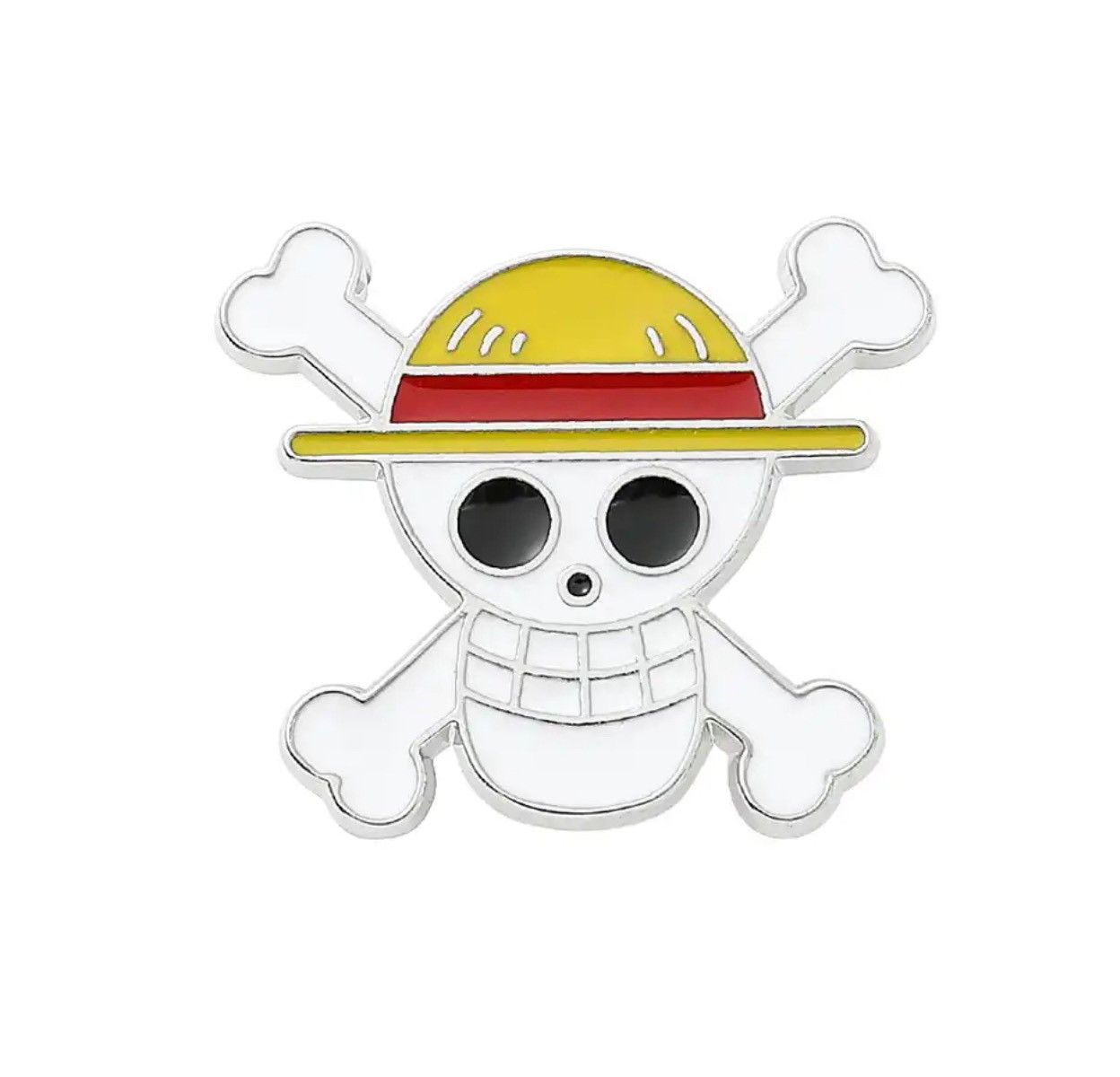 Vintage Skull X bone enamel pin Size ONE SIZE - 7 Thumbnail