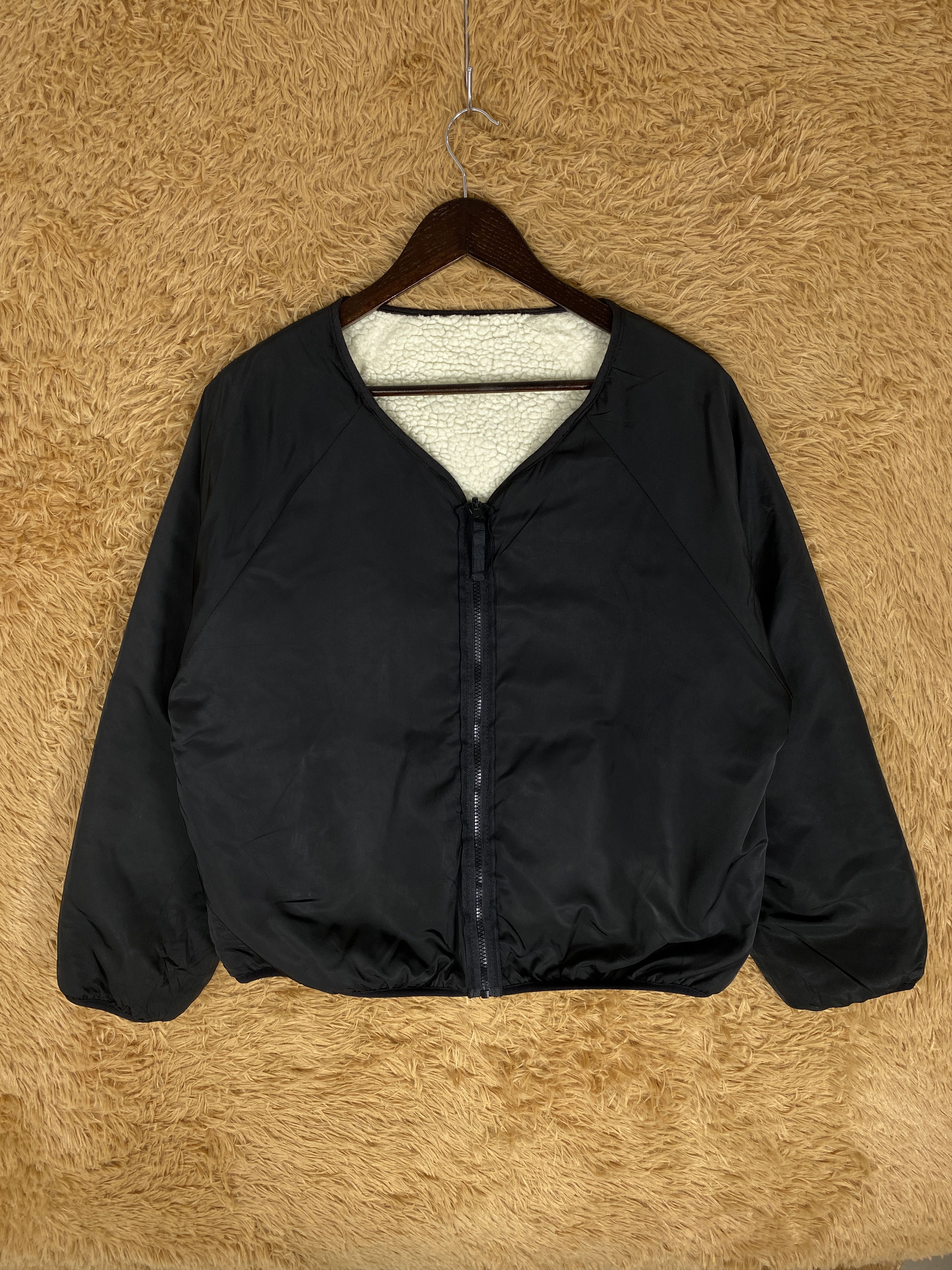 Japanese Brand Vintage Ingni Sherpa Reversible Jacket Size US L / EU 52-54 / 3 - 6 Thumbnail
