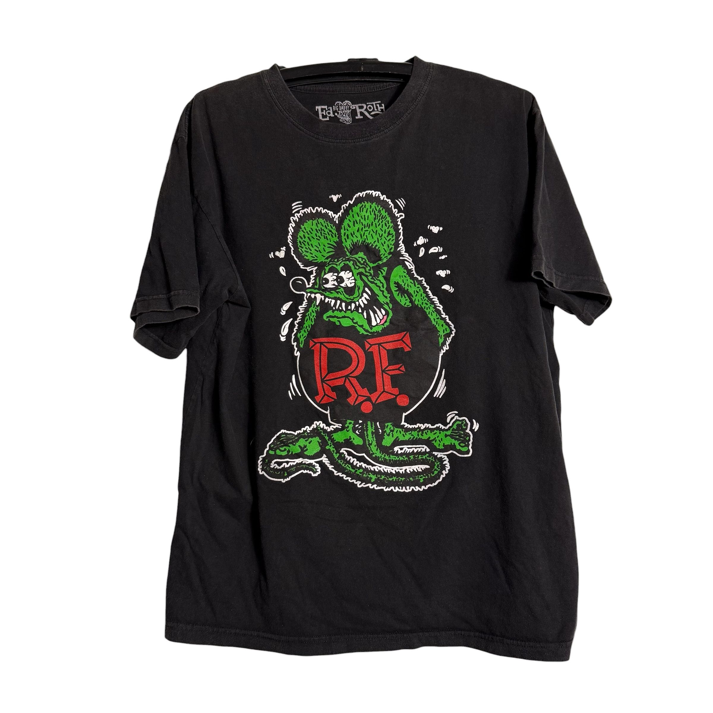 Other 🔥RARE🔥Ed Roth 'Big Daddy' Rat Fink Streetwear T-shirt Size US L / EU 52-54 / 3 - 1 Thumbnail
