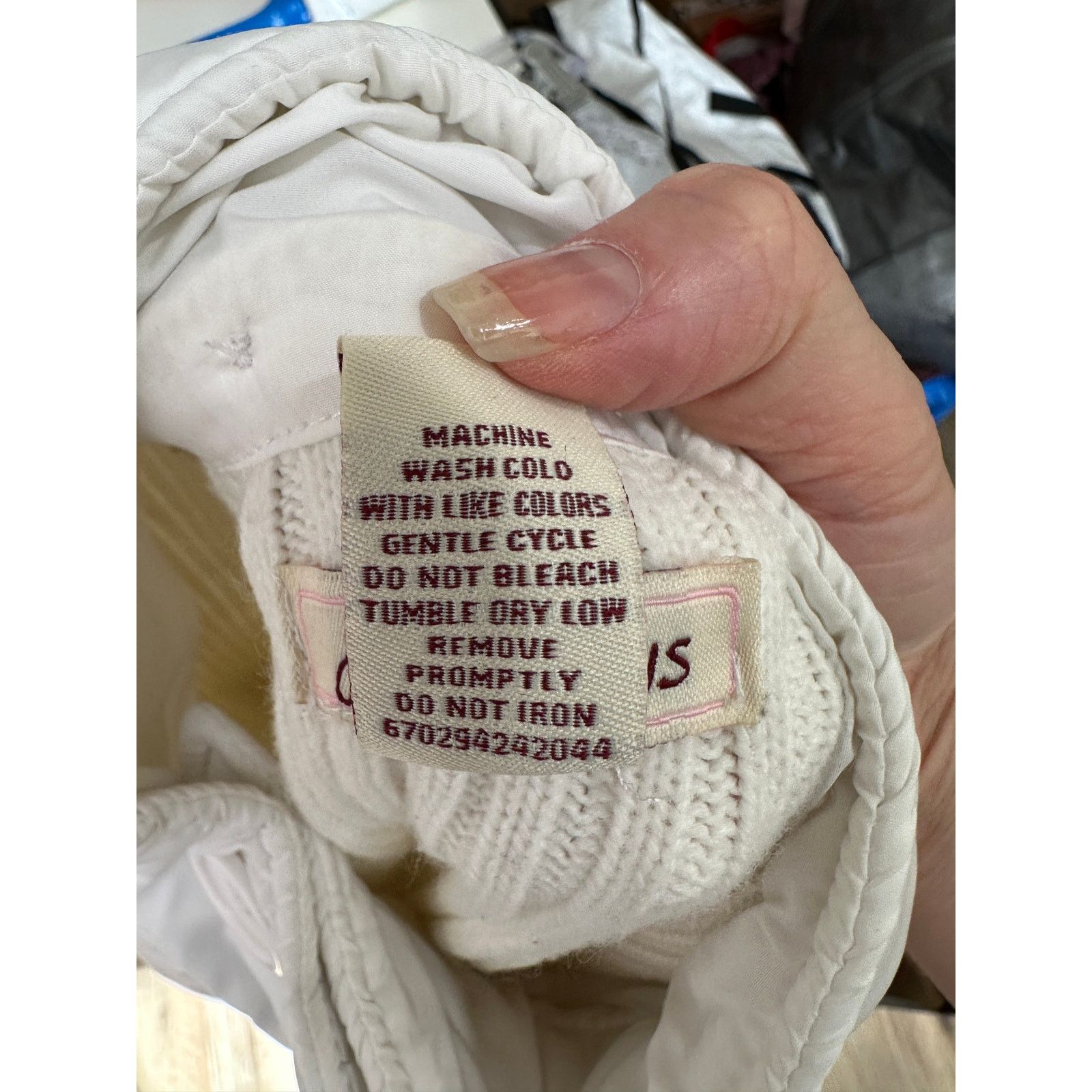 Other JJAlways Cream/White Mixed Media Double-Breasted Jacket US S Size S / US 4 / IT 40 - 9 Thumbnail
