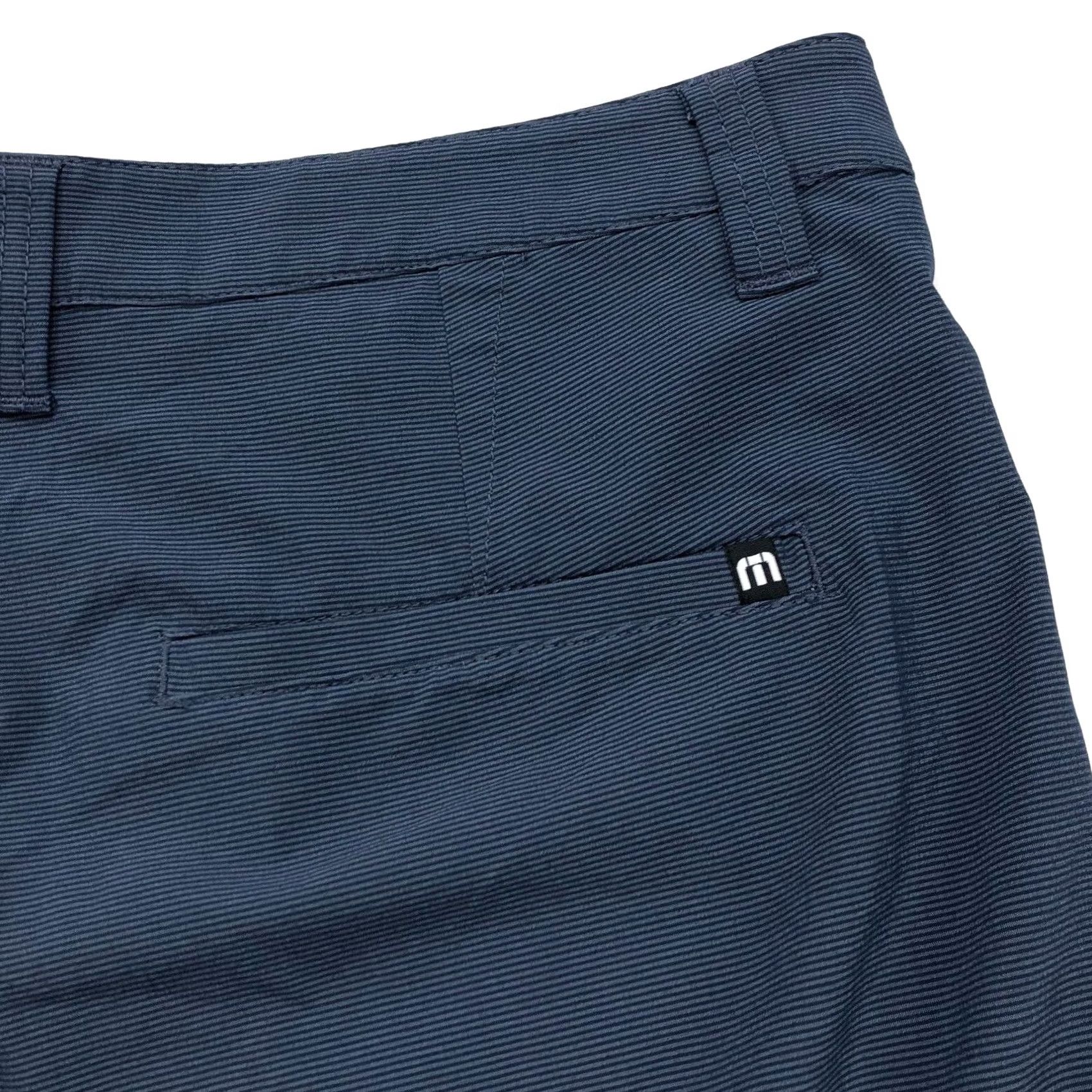 TravisMathew Travis Mathew 34 (Fit 35/36 In) Stretch Flat Chino 10" Shorts Blue MINT Size US 36 / EU 52 - 7 Thumbnail