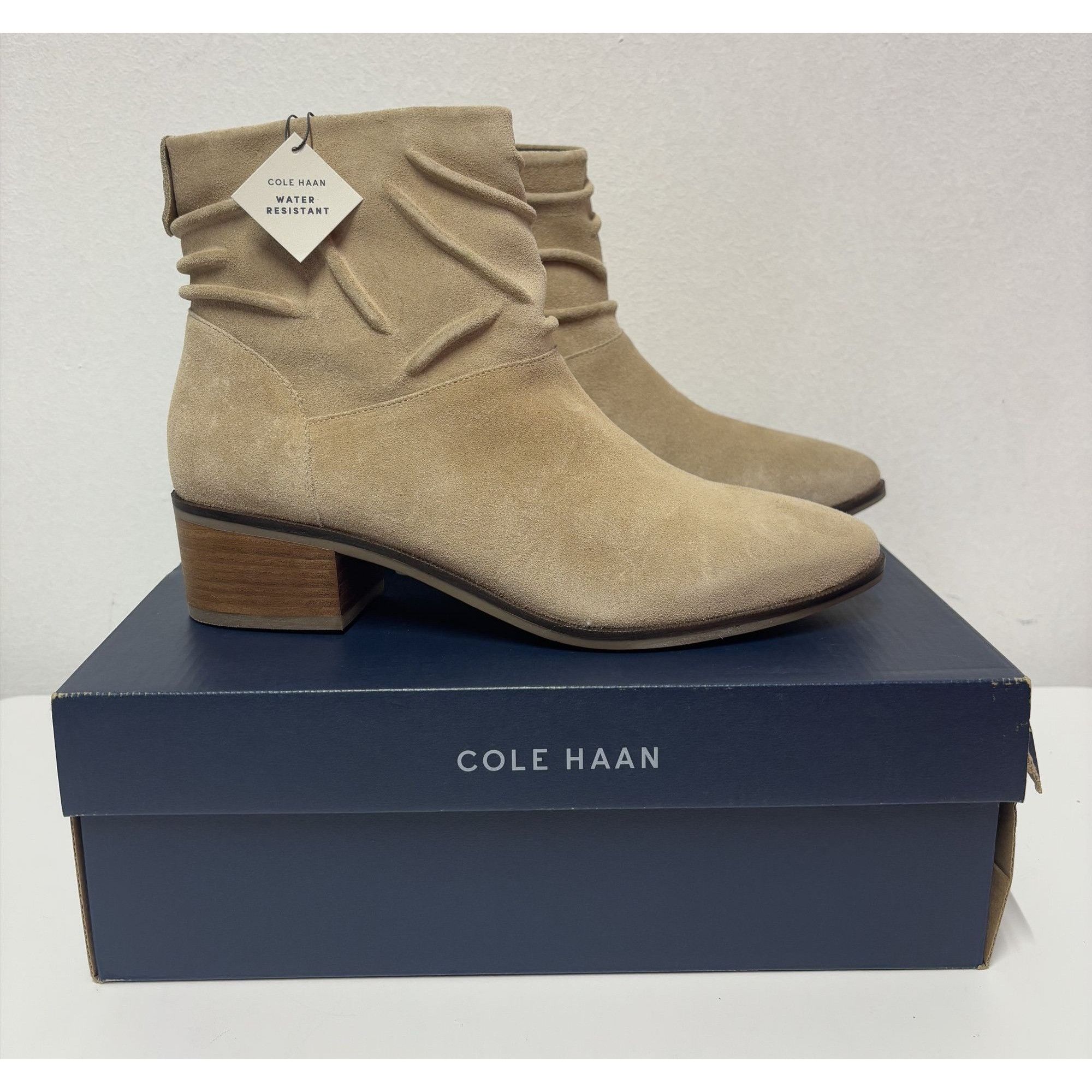 Cole Haan COLE HAAN / Mapl WRE / Water Resistant / Suede / Booties / W Size US 9 / IT 39 - 8 Thumbnail