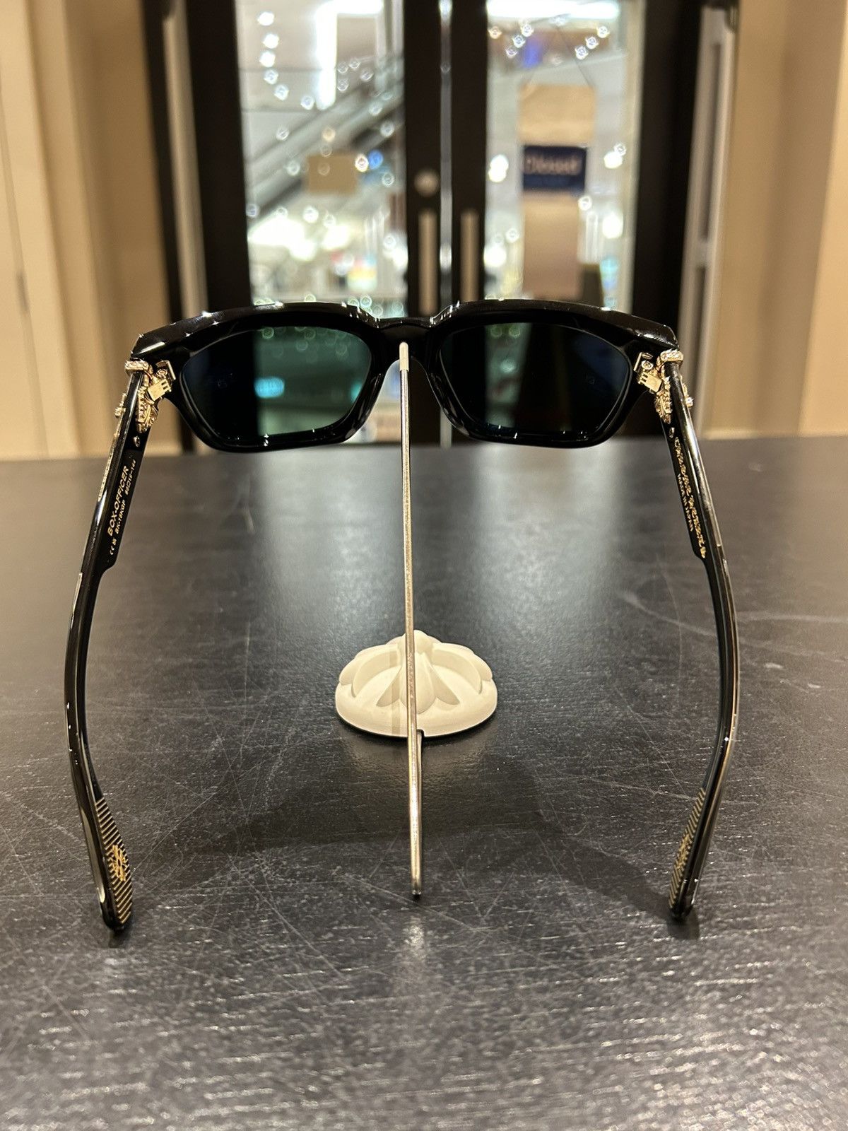 Chrome Hearts Chrome Hearts ‘Box Officer’ Sunglasses Size ONE SIZE - 7 Thumbnail