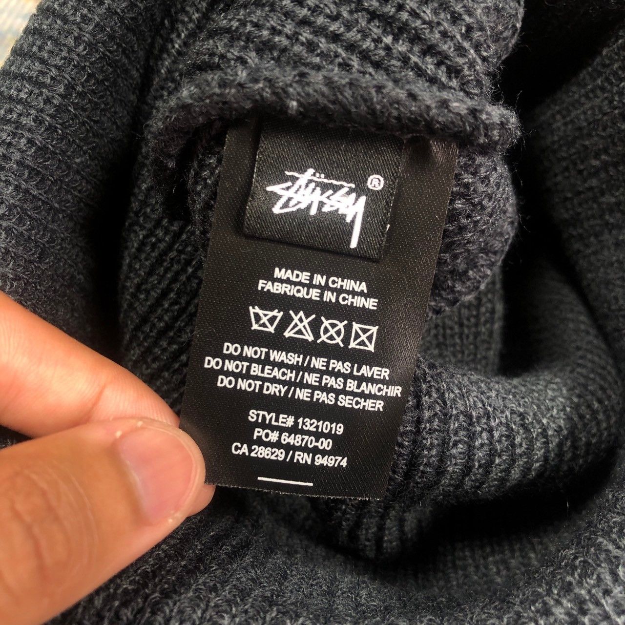 Stussy × Vintage Stussy Basic Cuff Beanie Size ONE SIZE - 4 Thumbnail