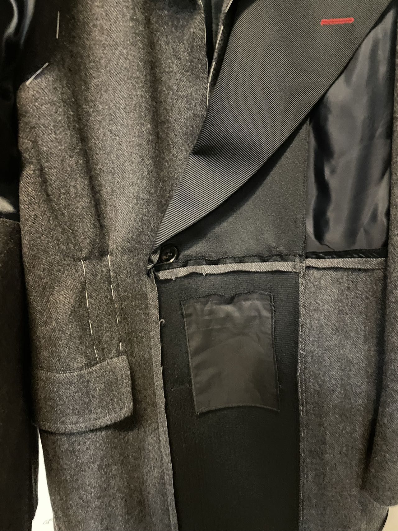 Maison Margiela Maison Margiela Panelled Mid-Length Coat Size US S / EU 44-46 / 1 - 8 Thumbnail