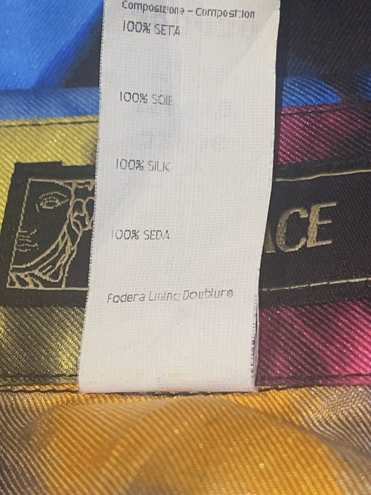 Versace RARE Vintage Versace Silk Shirt – Collector’s Archive Piece Size US L / EU 52-54 / 3 - 6 Thumbnail