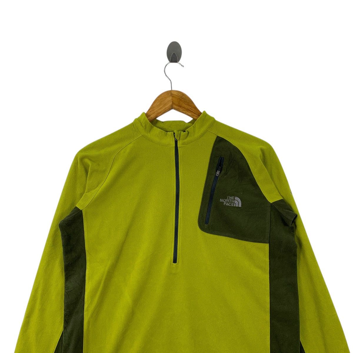 The North Face THE NORTH FACE Outdoor Sportswear Half Zipper Fleece Jumper Size L / US 10 / IT 46 - 3 Thumbnail