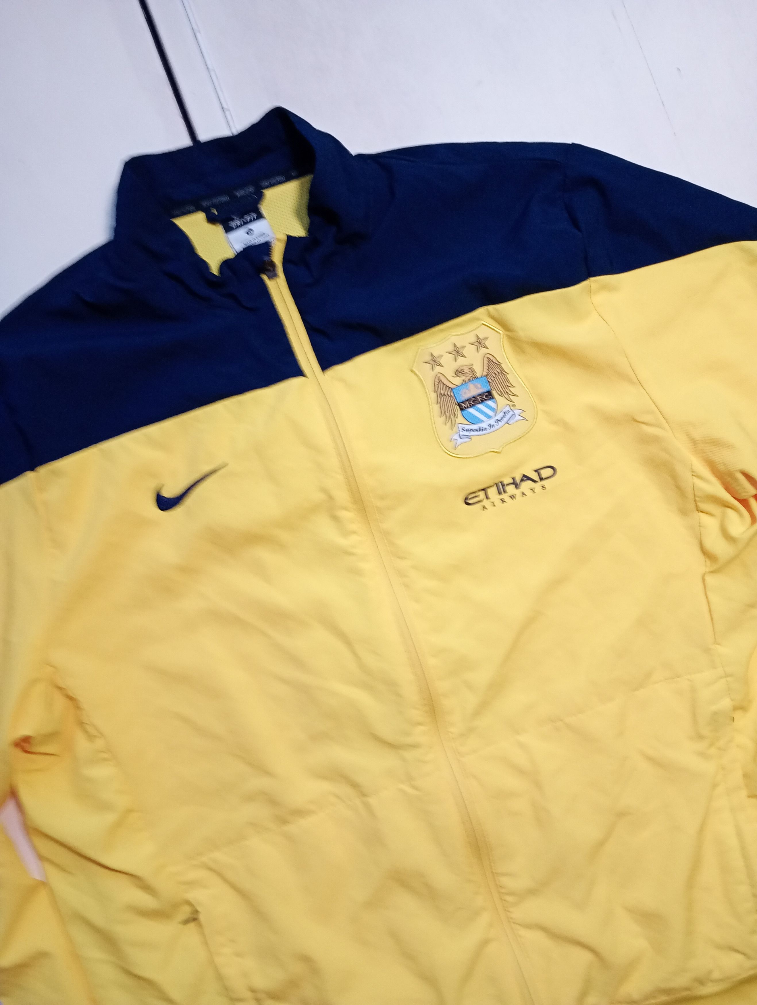 Nike Nike Manchester City Track Top Jacket 2014-2015 Size US XL / EU 56 / 4 - 6 Thumbnail