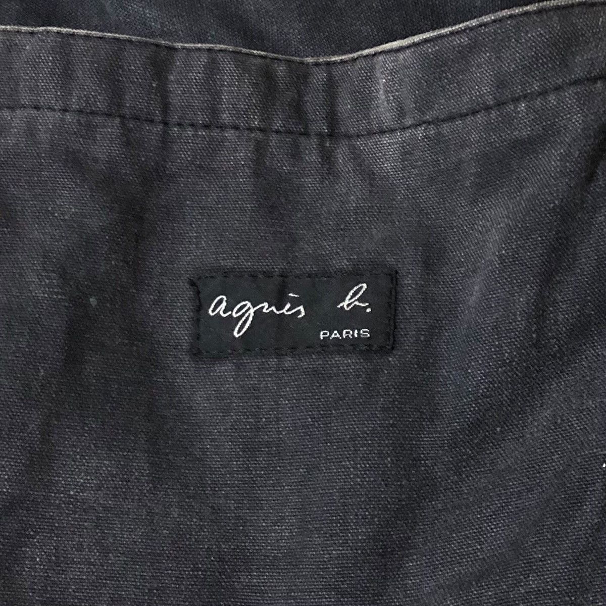 agnes b. Vintage Agnes B Paris Cotton Canvas Baluchon Bag Size ONE SIZE - 4 Thumbnail