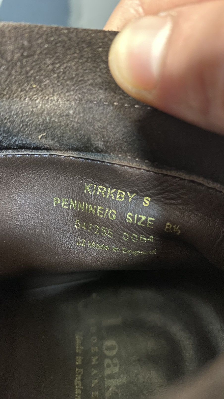 Loake Loake 1880 Kirkby suede brown Boots size UK 8,5 made England Size US 9.5 / EU 42-43 - 10 Thumbnail