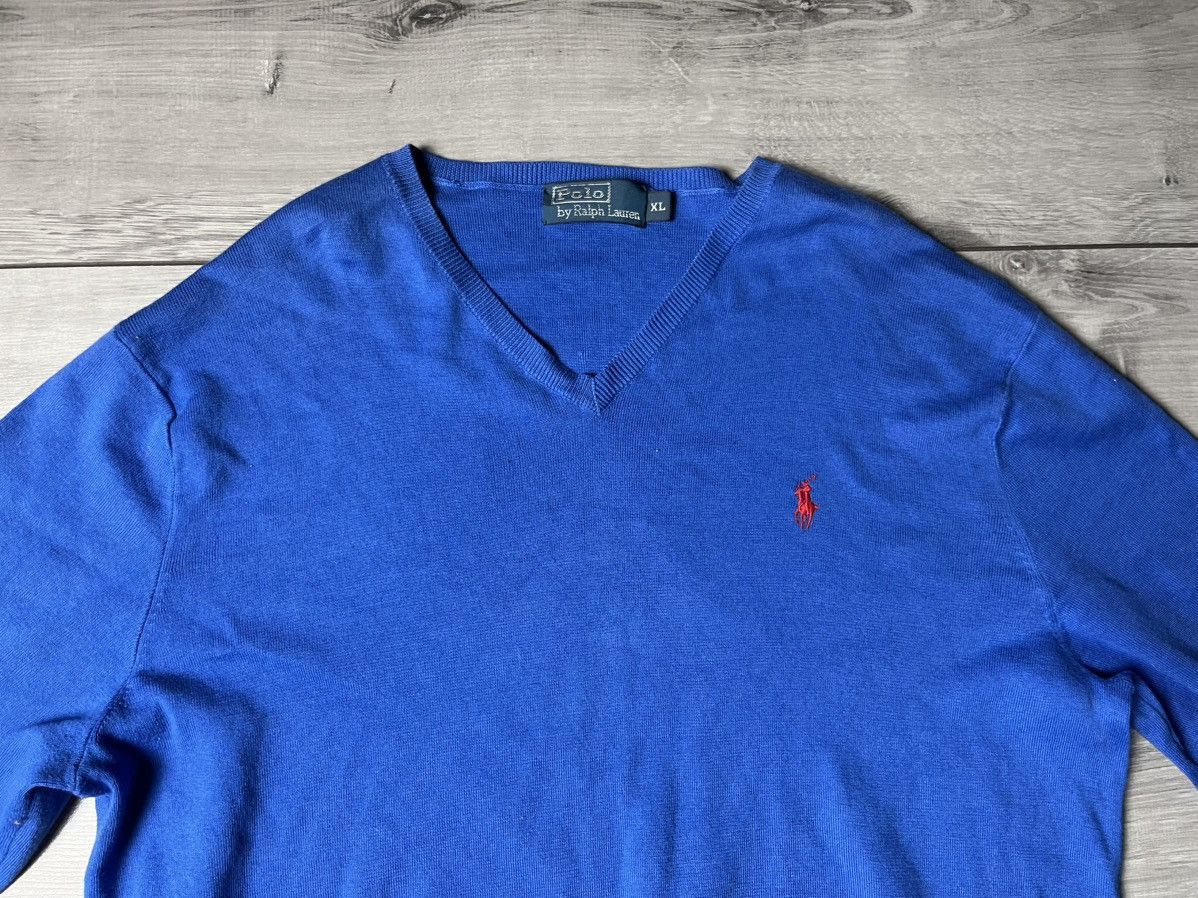 Polo Ralph Lauren Polo Ralph Lauren sweater cotton v-neck size XLarge Size US XL / EU 56 / 4 - 3 Thumbnail