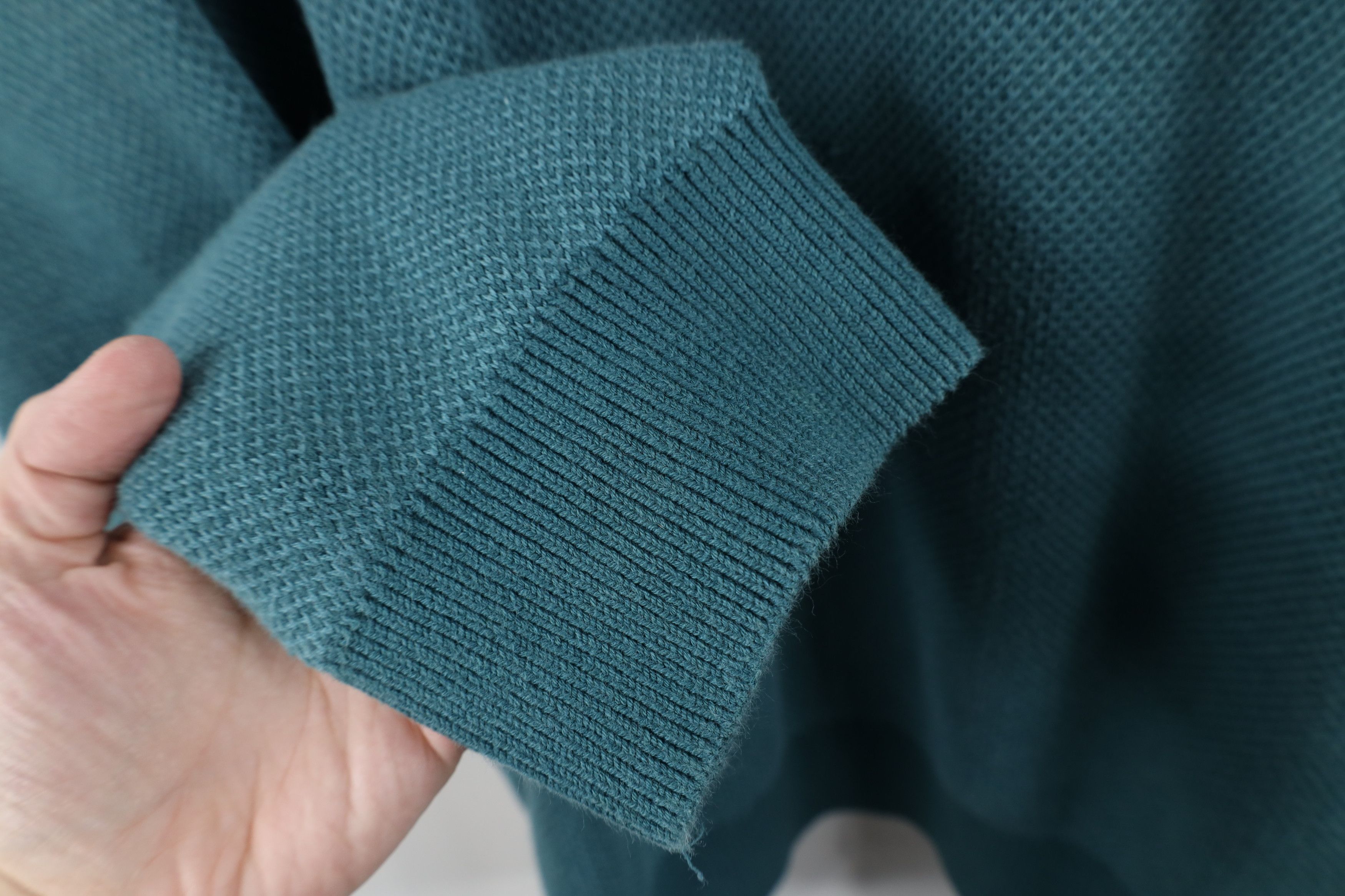 L.L. Bean Vintage LL Bean Heavyweight Thermal Knit Crewneck Sweater Size US XXL / EU 58 / 5 - 5 Thumbnail