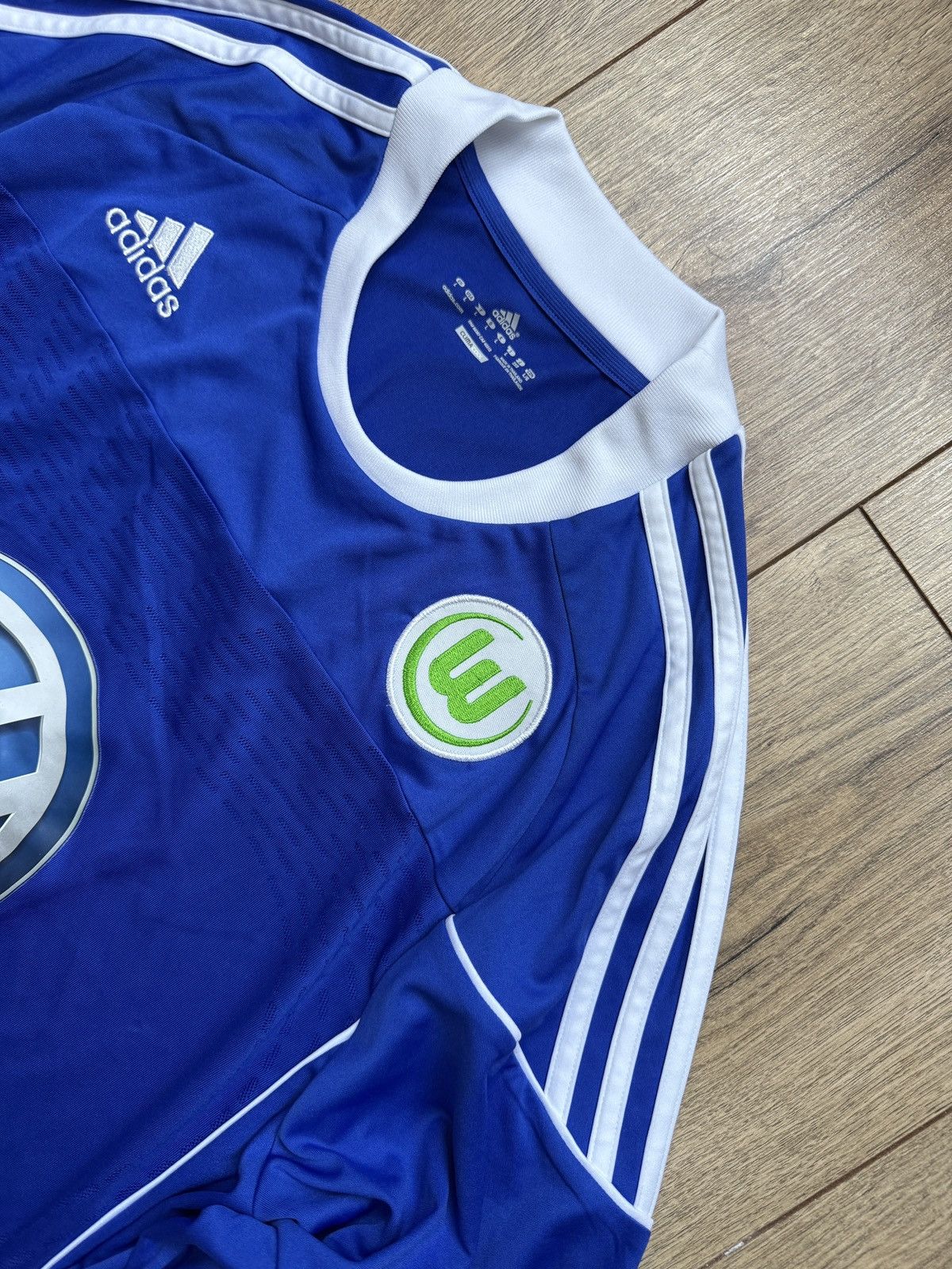 Adidas × Vintage Koszulka piłkarska Adidas VfL Wolfsburg 2010/11 Formotion Size US L / EU 52-54 / 3 - 4 Thumbnail