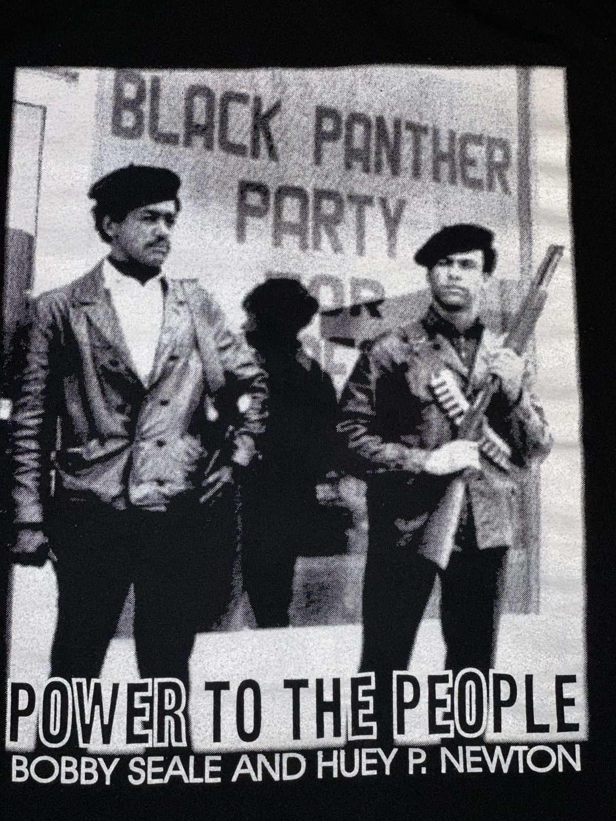 Gildan VTG Black Panther Party POWER TO THE PEOPLE Tee XL Size US XL / EU 56 / 4 - 5 Thumbnail