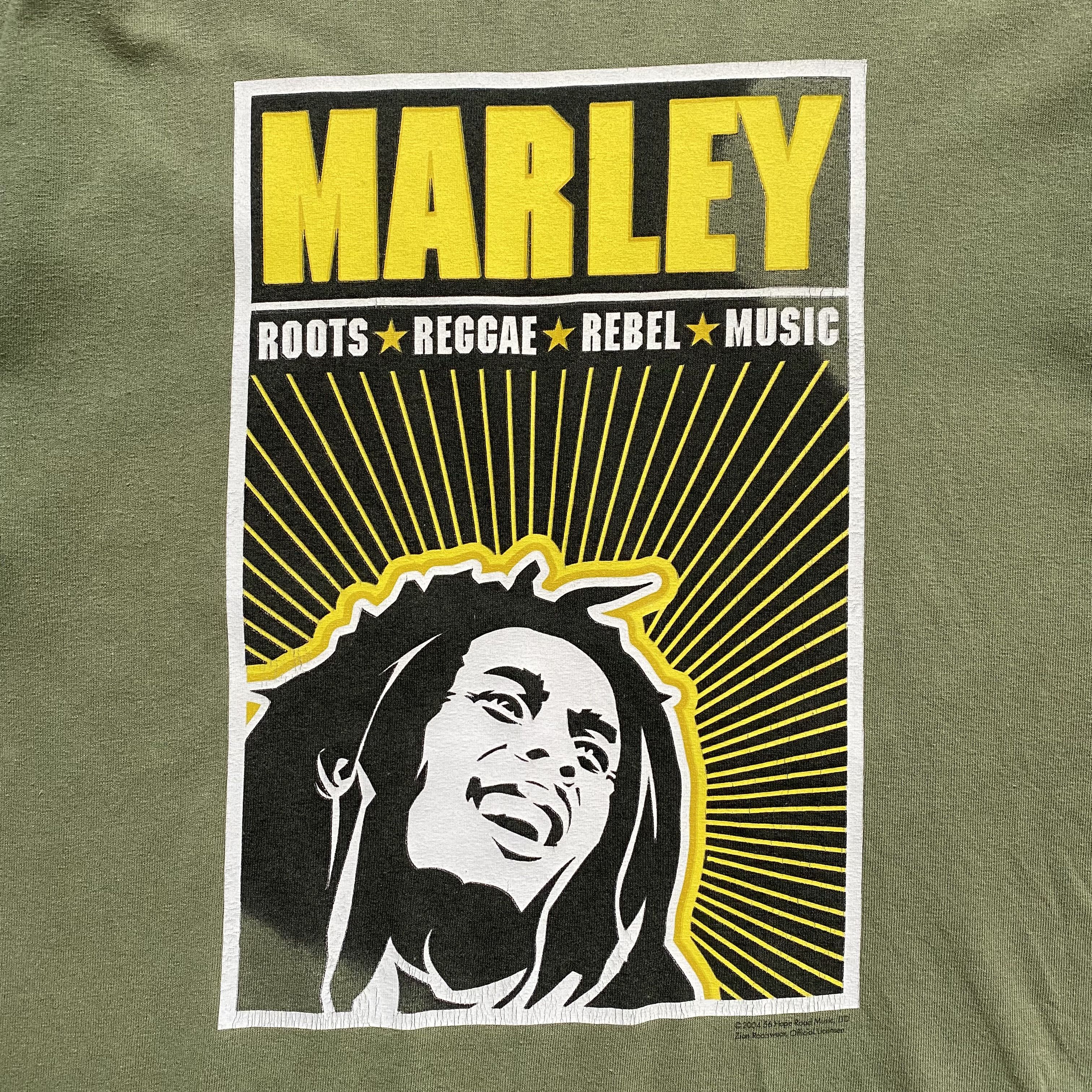 Bob Marley Vintage BOB MARLEY Faded tee licensed Zion y2k Rastafarian Size US L / EU 52-54 / 3 - 4 Thumbnail