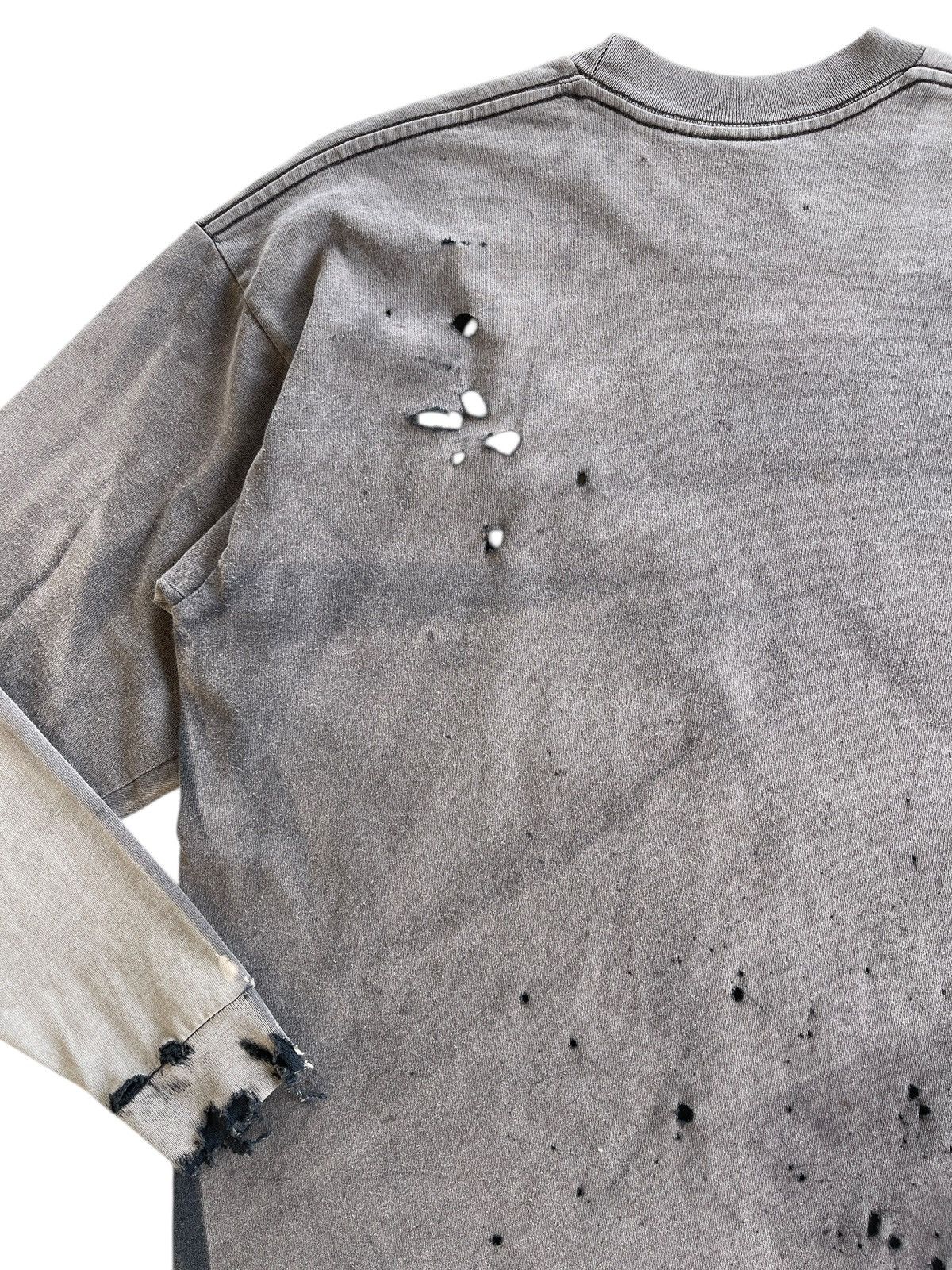 Vintage Destroyed!!! Crazy Distressed Grunge Sunfaded Pro Club Shirt Size US L / EU 52-54 / 3 - 16 Thumbnail