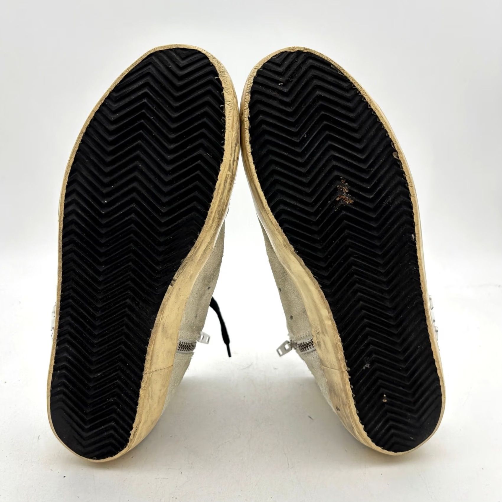 Golden Goose Golden Goose Francy Suede Sneaker Shoes Hi Top Embelished Stones 39 US 9 Women's Size M / US 6-8 / IT 42-44 - 7 Thumbnail
