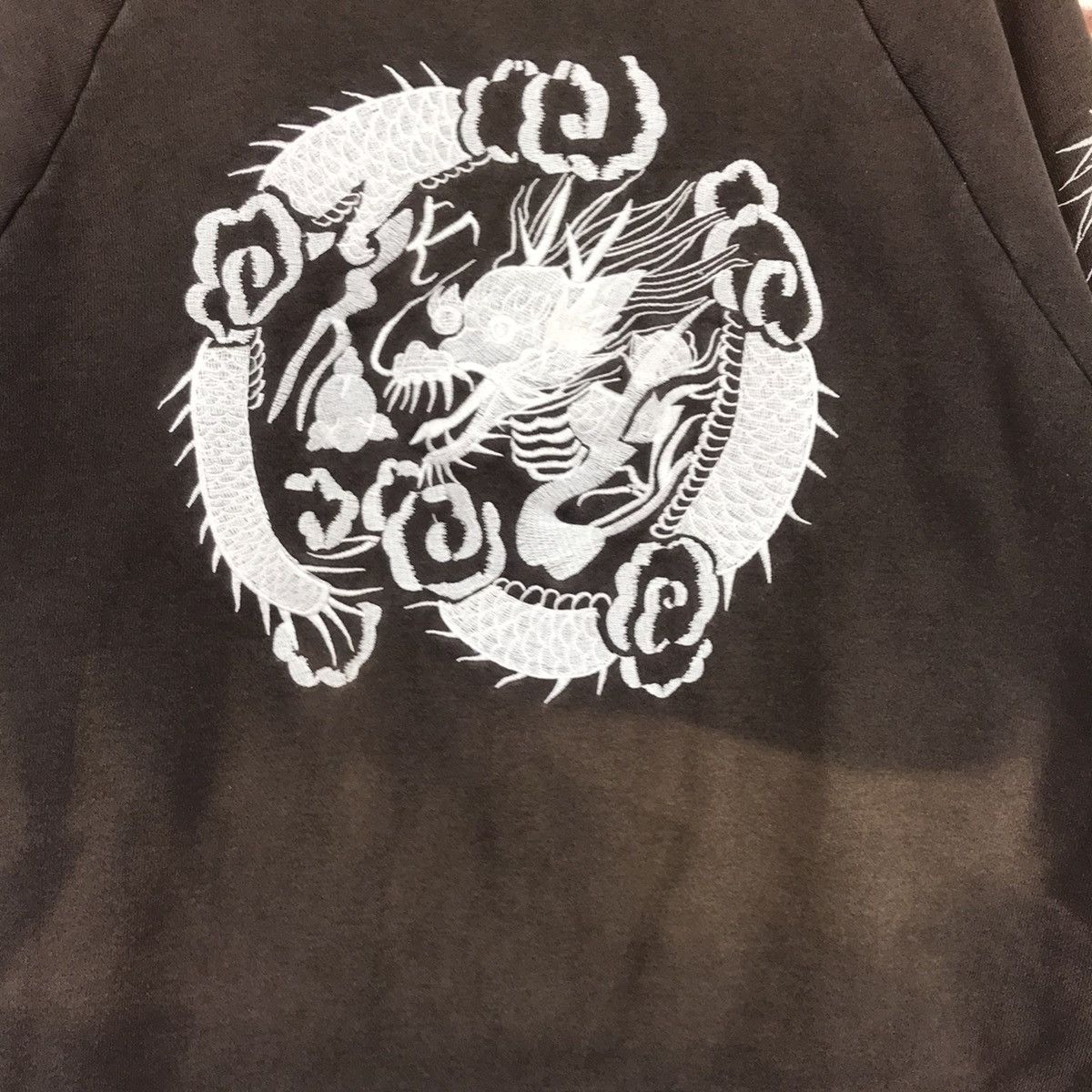 Japanese Brand Vintage Sukajan Dragon Faded Cotton Bomber Size US M / EU 48-50 / 2 - 9 Thumbnail