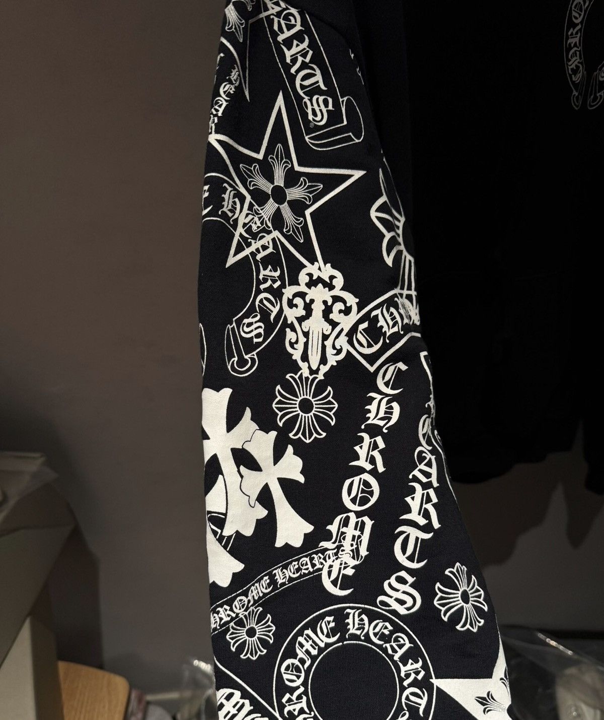Chrome Hearts Chrome Hearts Black Horse Print Hooded Sweatshirt Size US S / EU 44-46 / 1 - 3 Thumbnail