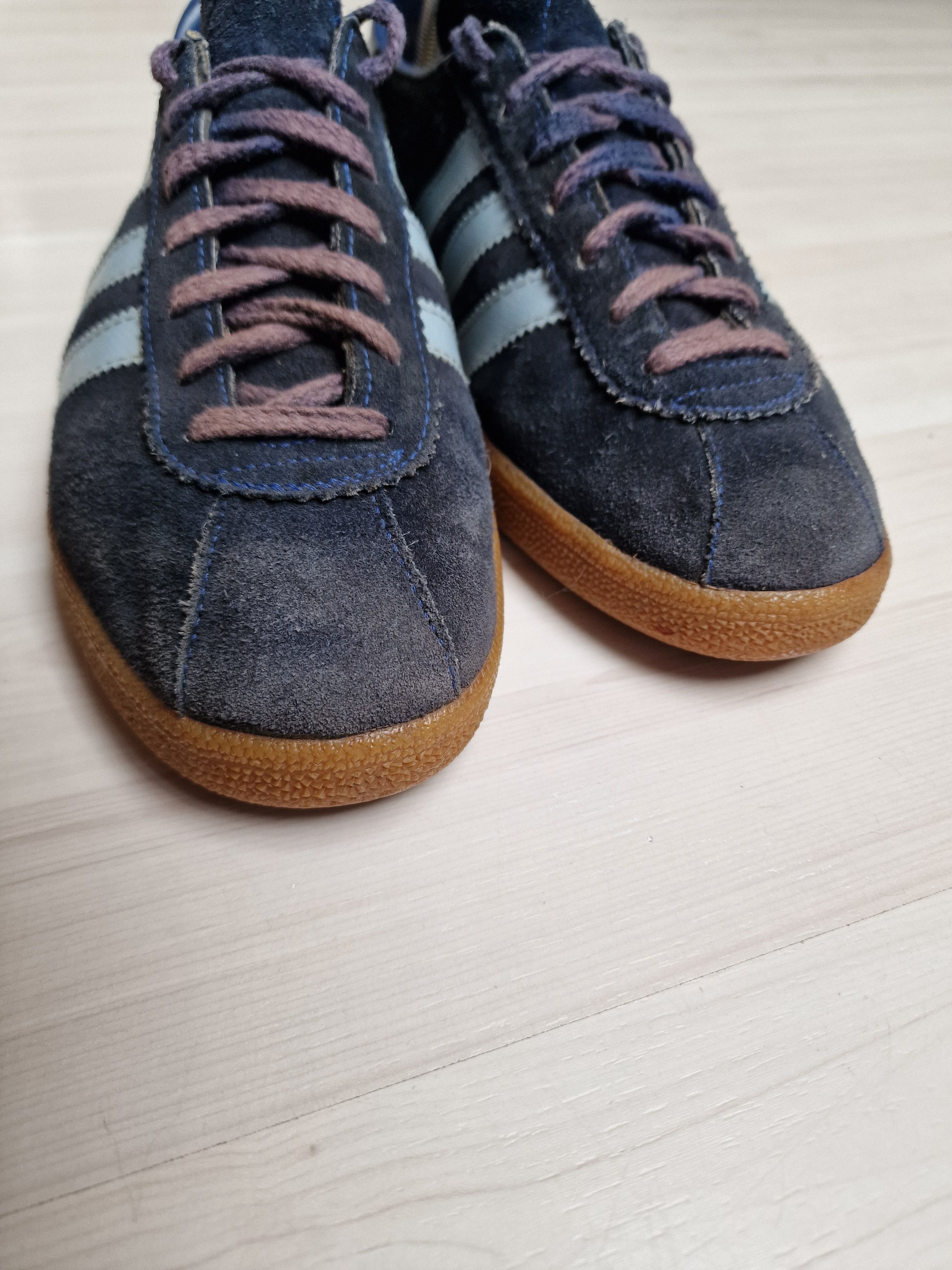 Adidas ADIDAS BERLIN Yugoslavia 3157 Navy Blue Vintage OG 70s 80s Size US 8 / EU 41 - 16 Thumbnail