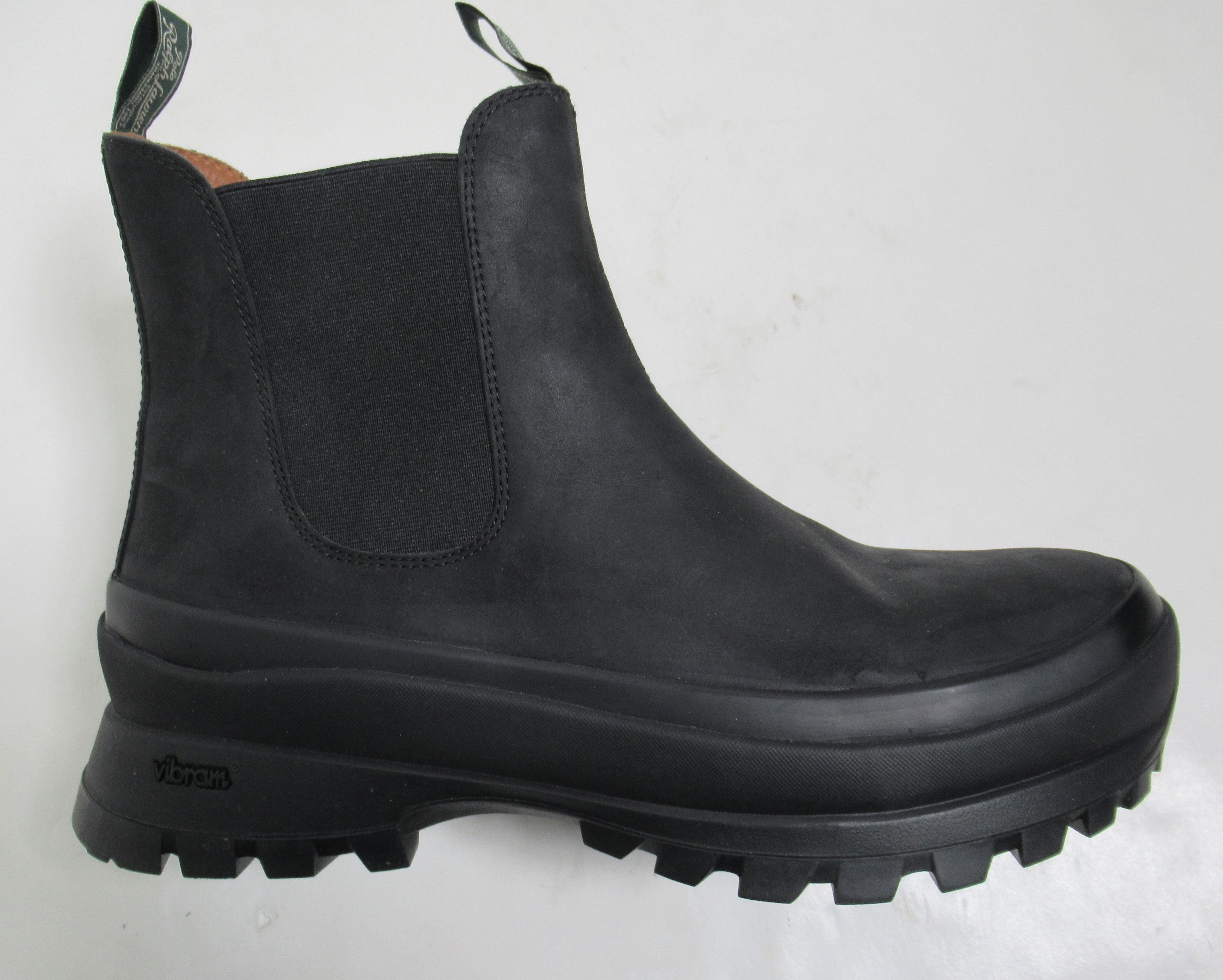 Polo Ralph Lauren Polo Ralph Lauren Unisex Logan Leather Chelsea Boot Black Size US 13 / EU 46 - 1 Thumbnail