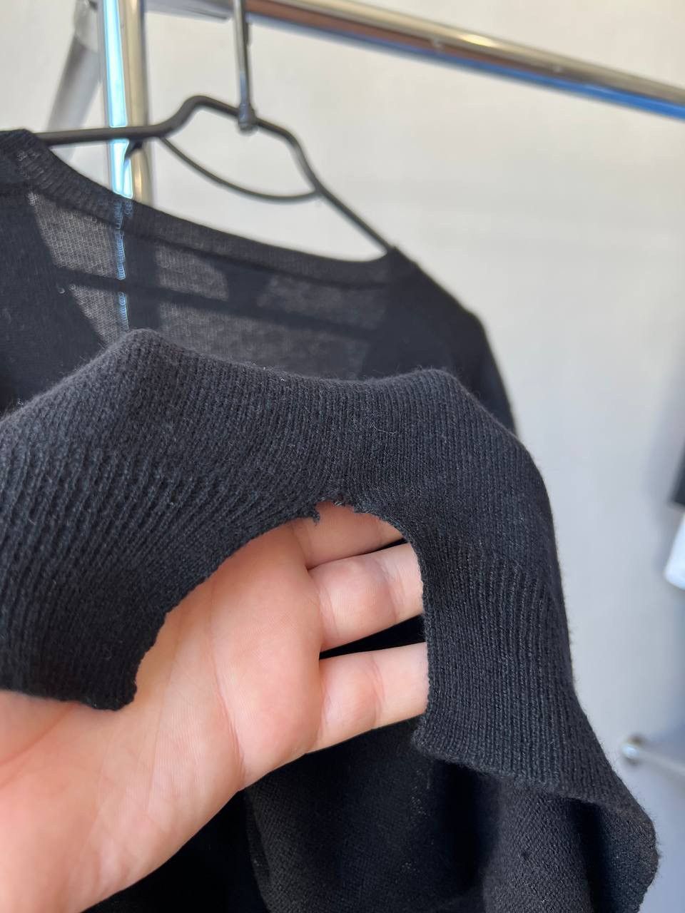 Bottega Veneta BOTTEGA VENETA 100% CASHMERE BLACK DESIGNER SWEATER JUMPER Size M / US 6-8 / IT 42-44 - 11 Thumbnail