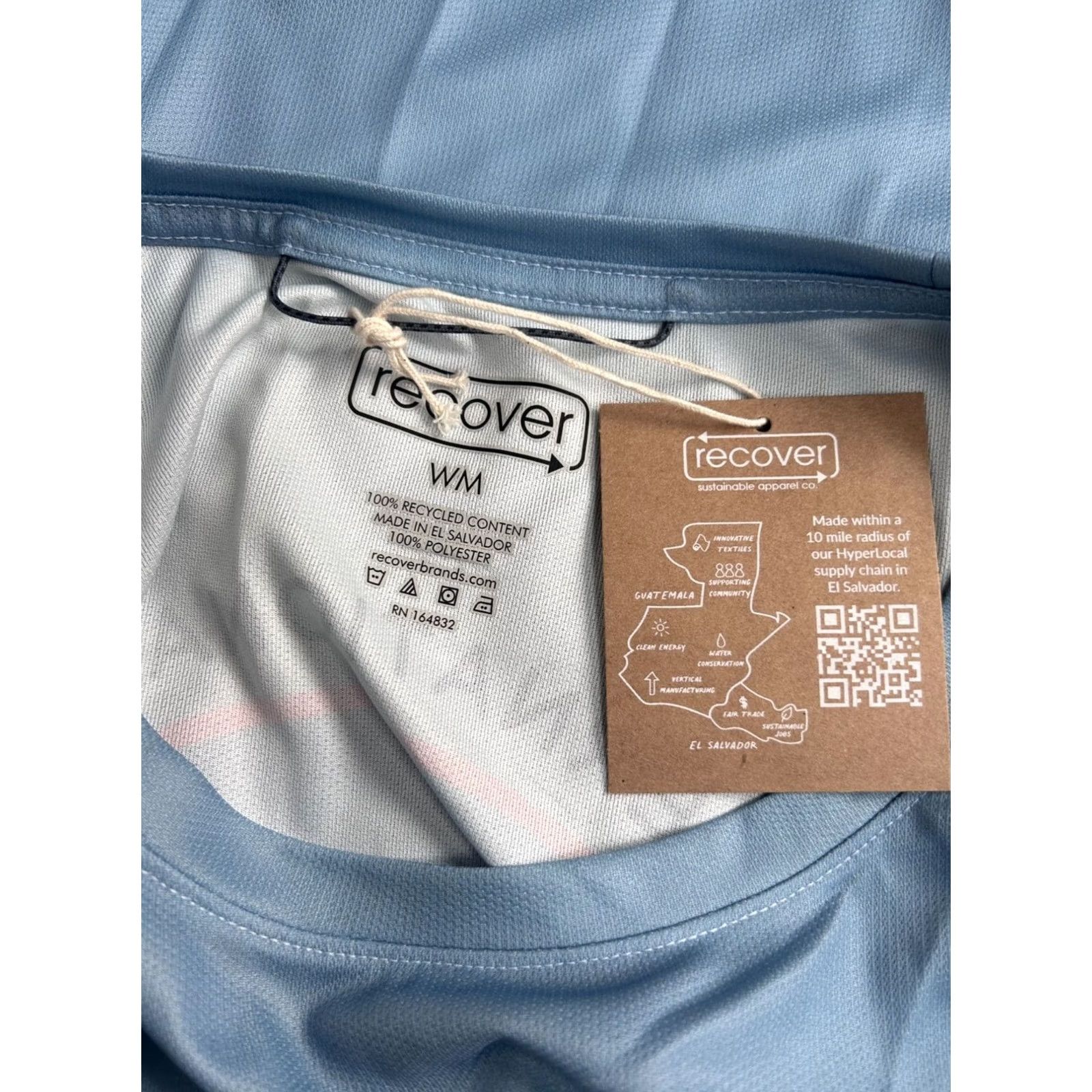 Vintage Recover Big Sur Marathon 21-Miler Womens Medium Long-Sleeve Shirt Crew Neck Blue New Size L / US 10 / IT 46 - 3 Thumbnail