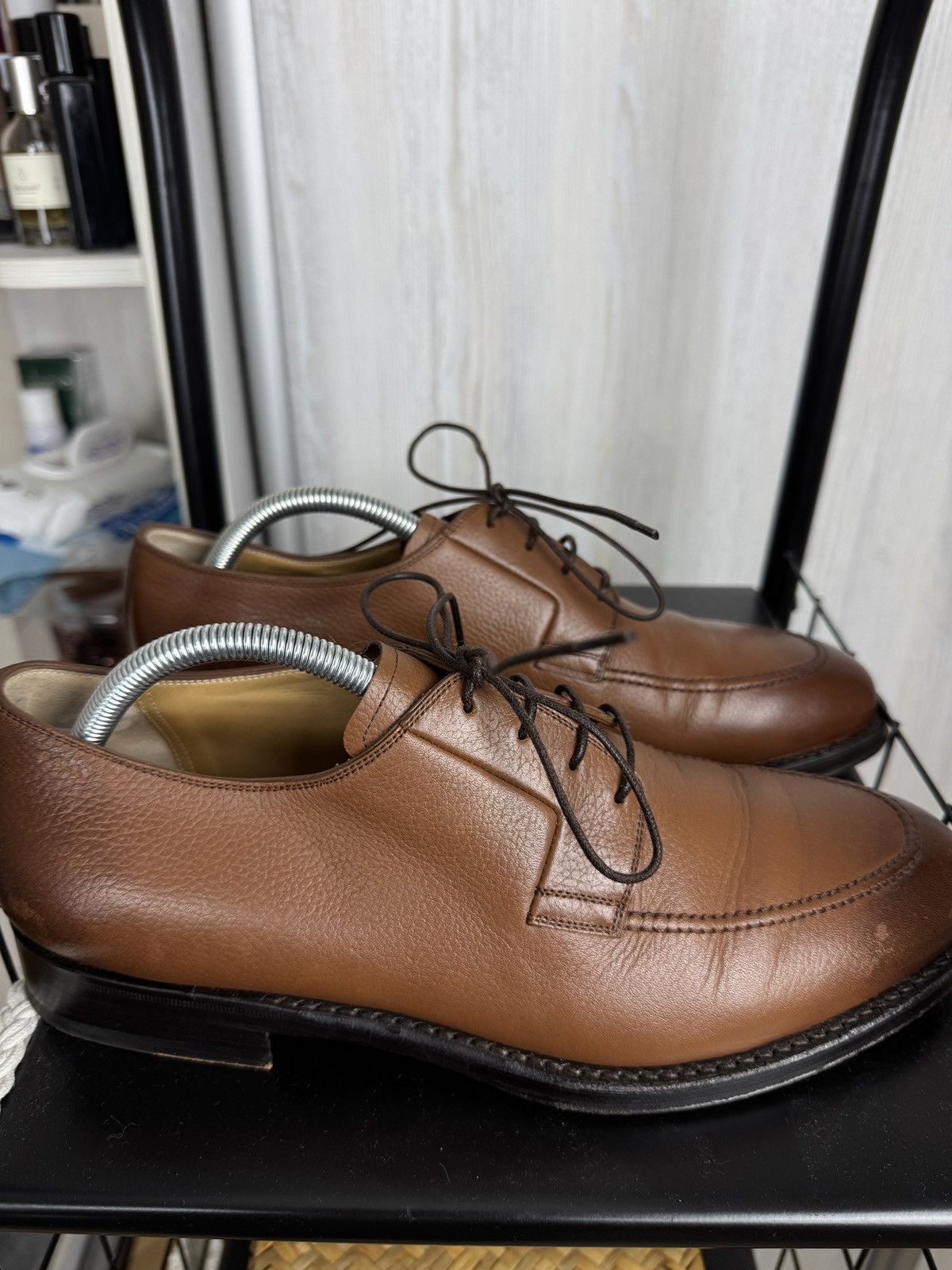 Bally Bally Wimbo brown derby classic shoes RRP 1190$ Size US 10 / EU 43 - 8 Thumbnail