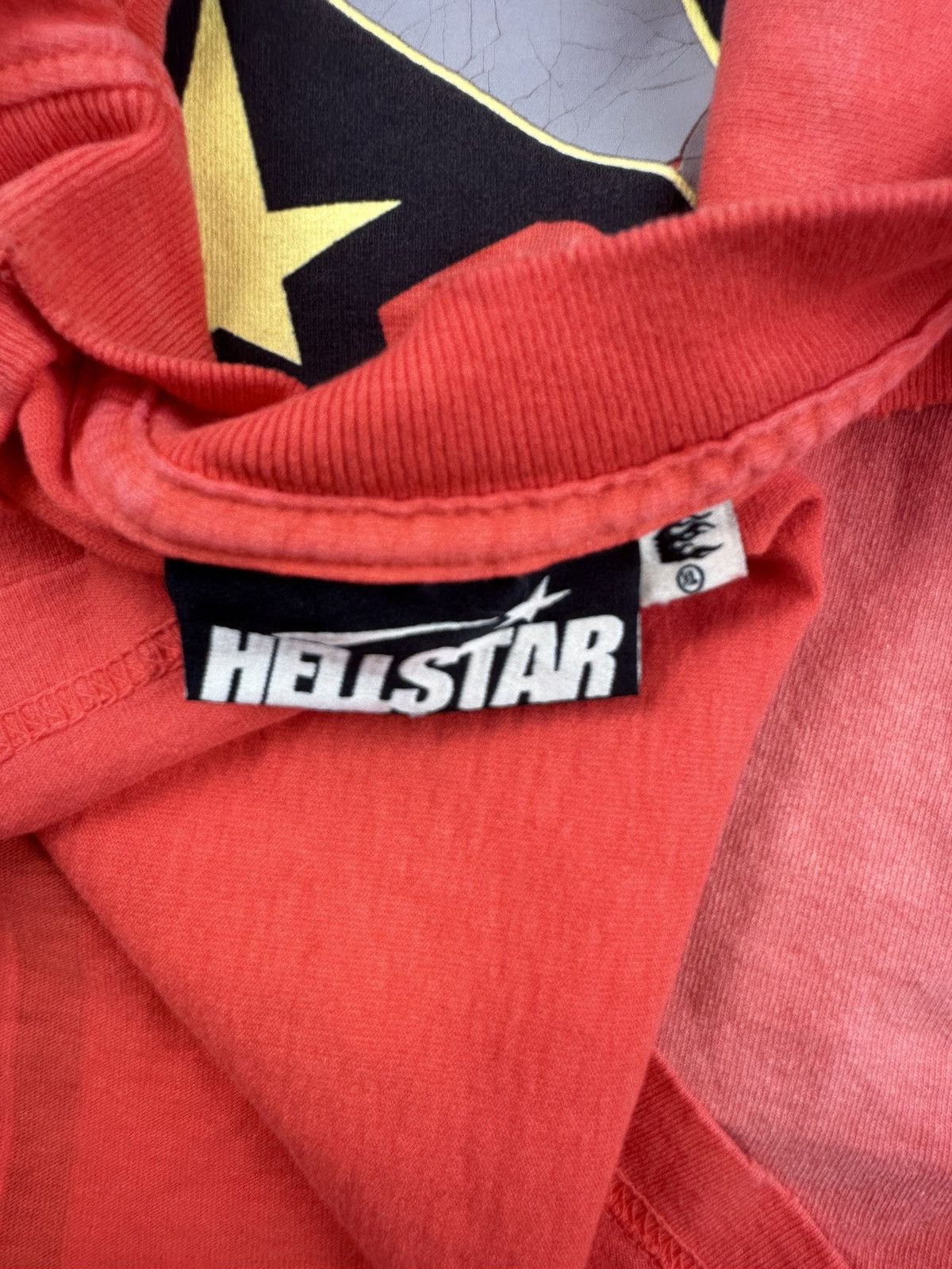 HELLSTAR Hellstar Cracked Print T-shirt Size US XL / EU 56 / 4 - 5 Thumbnail