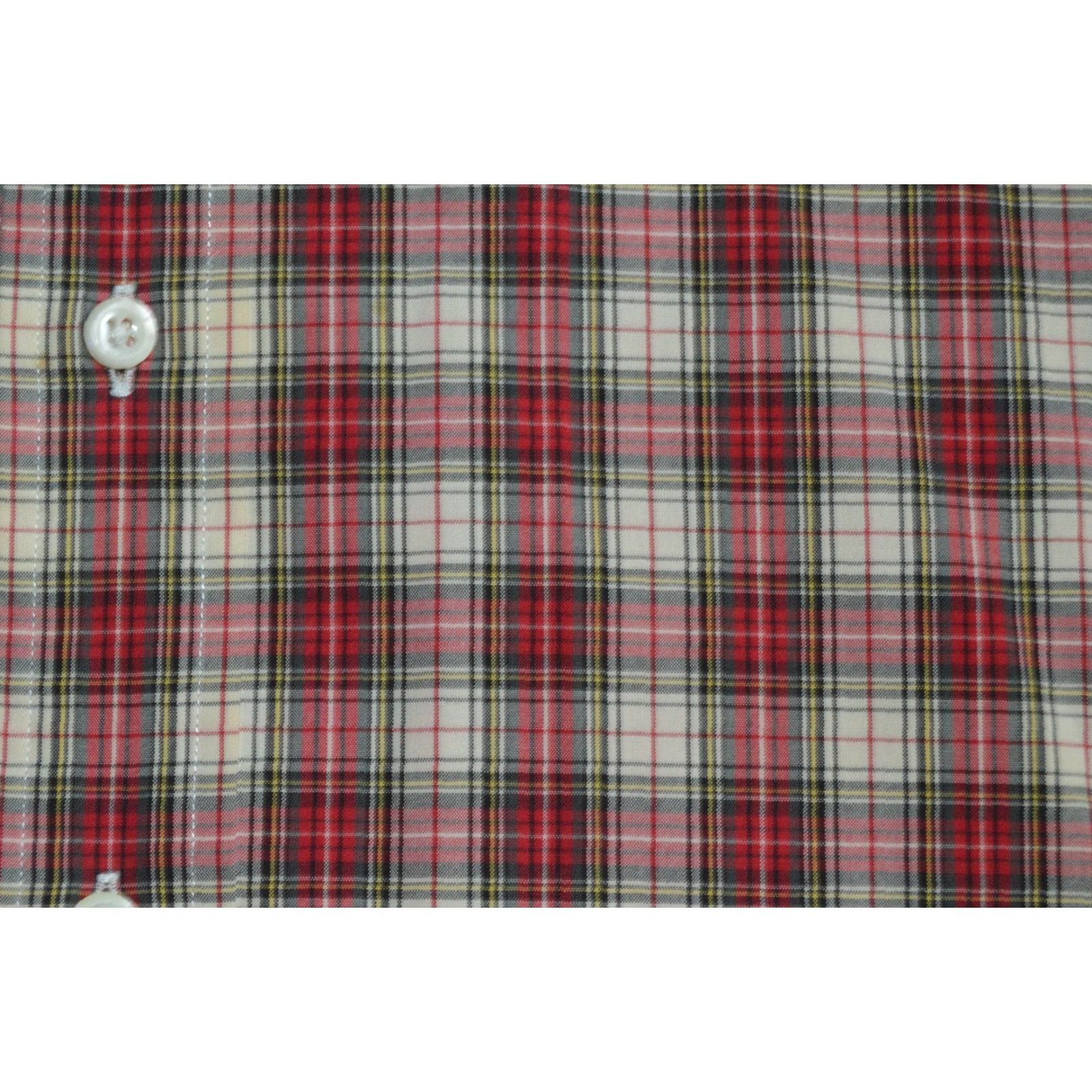 Polo Ralph Lauren VINTAGE Polo Ralph Lauren Regent shirt L Custom Fit Red Plaid Button-Down Long Sleeve Mens Size US L / EU 52-54 / 3 - 4 Thumbnail