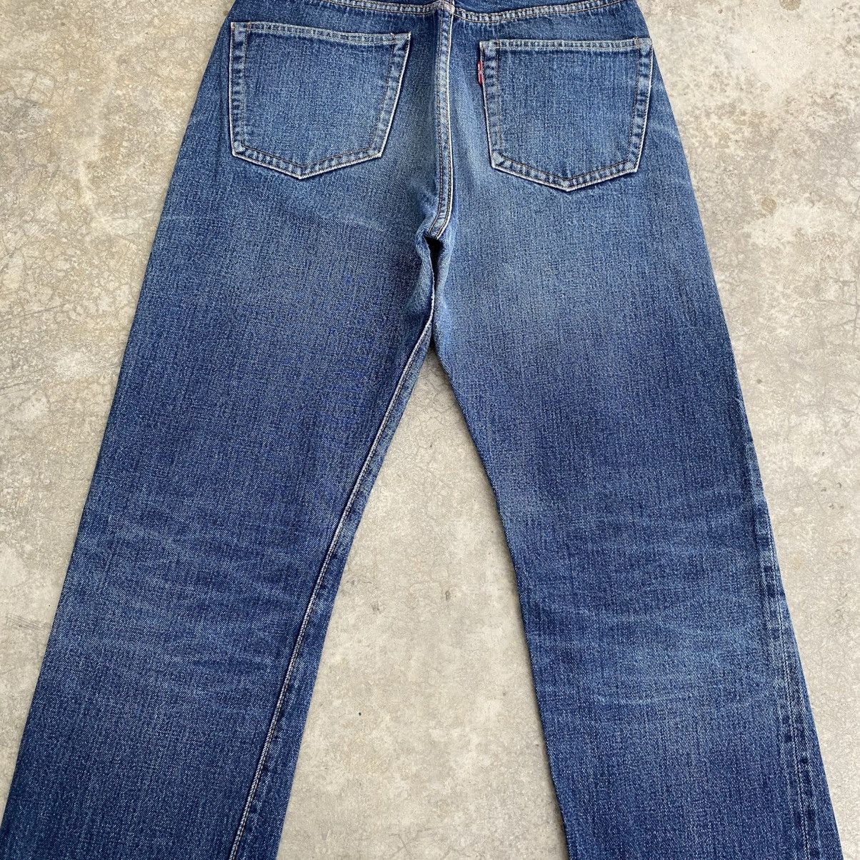 Denime Vintage 90’s Denime Japan Faded Blue Selvedge Jeans Size US 30 / EU 46 - 11 Thumbnail