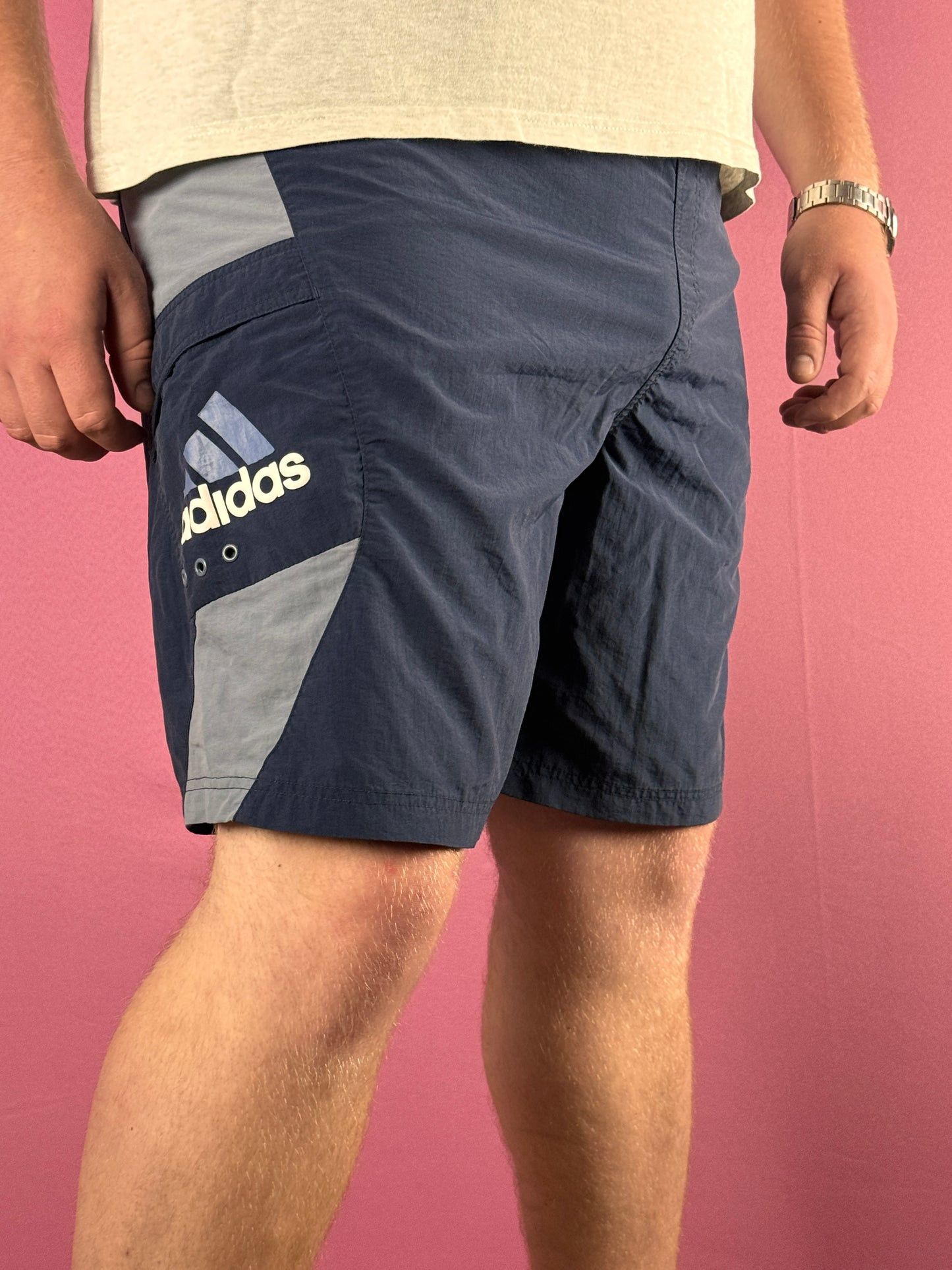 Adidas × Vintage Adidas Vintage Men's Sport Shorts - XL Size US 40 / EU 56 - 2 Thumbnail