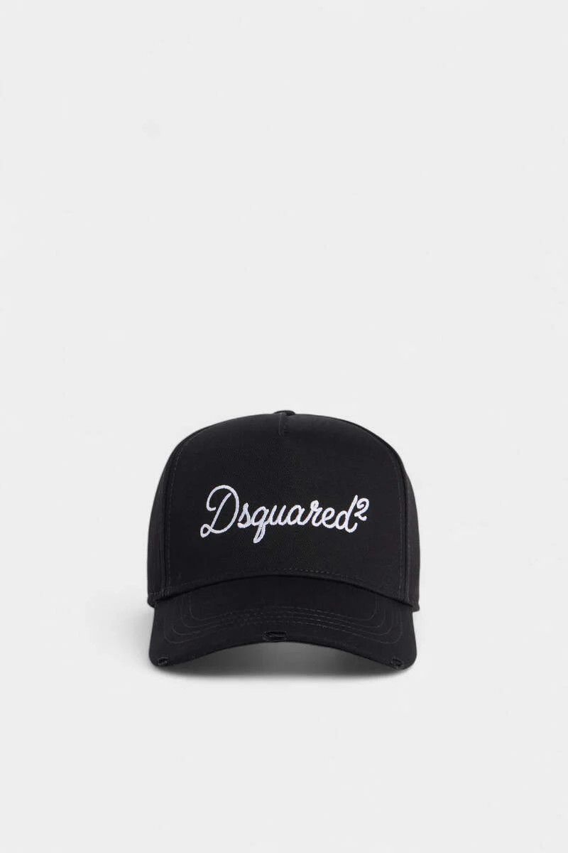 Dsquared2 Dsquared2 Signature Black Baseball Cap Logo Hat ($315 MSRP) Size ONE SIZE - 1 Thumbnail