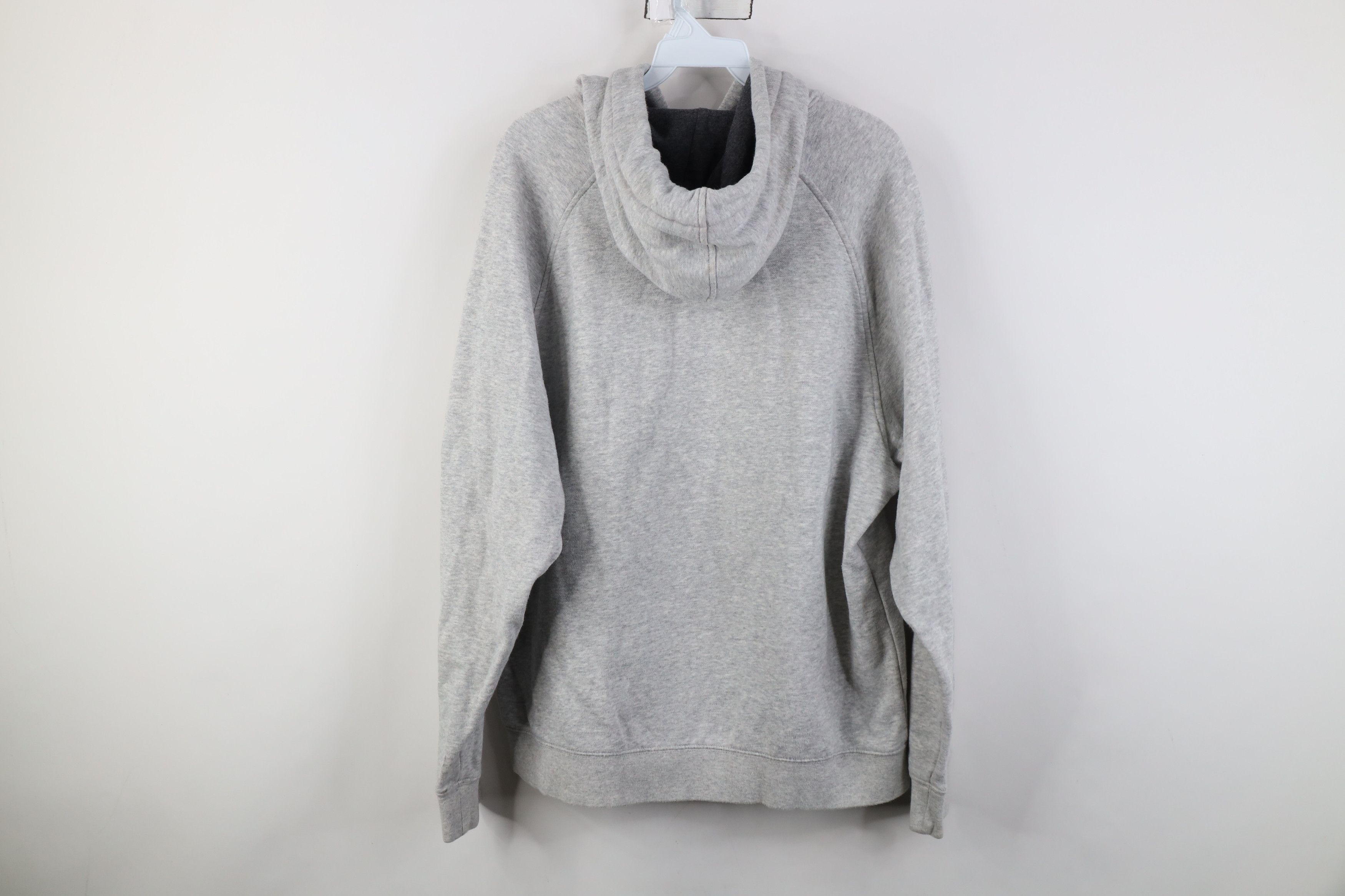 Nike Vintage Y2K Nike Mini Swoosh Hoodie Sweatshirt Heather Gray Size US L / EU 52-54 / 3 - 13 Thumbnail