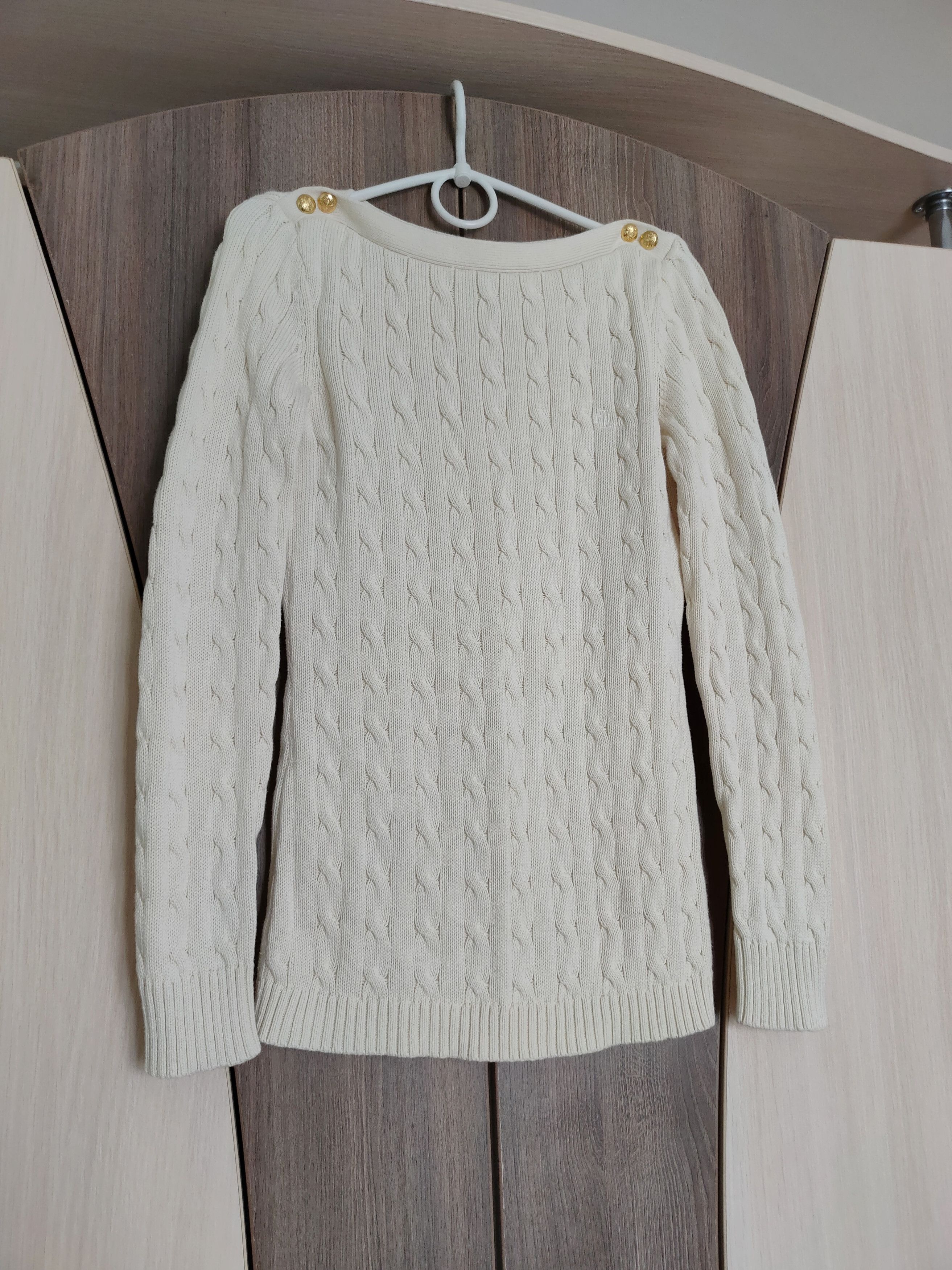 Lauren Ralph Lauren Lauren Ralph Lauren S Women's Knitted Sweater Polo RL Size S / US 4 / IT 40 - 1 Thumbnail