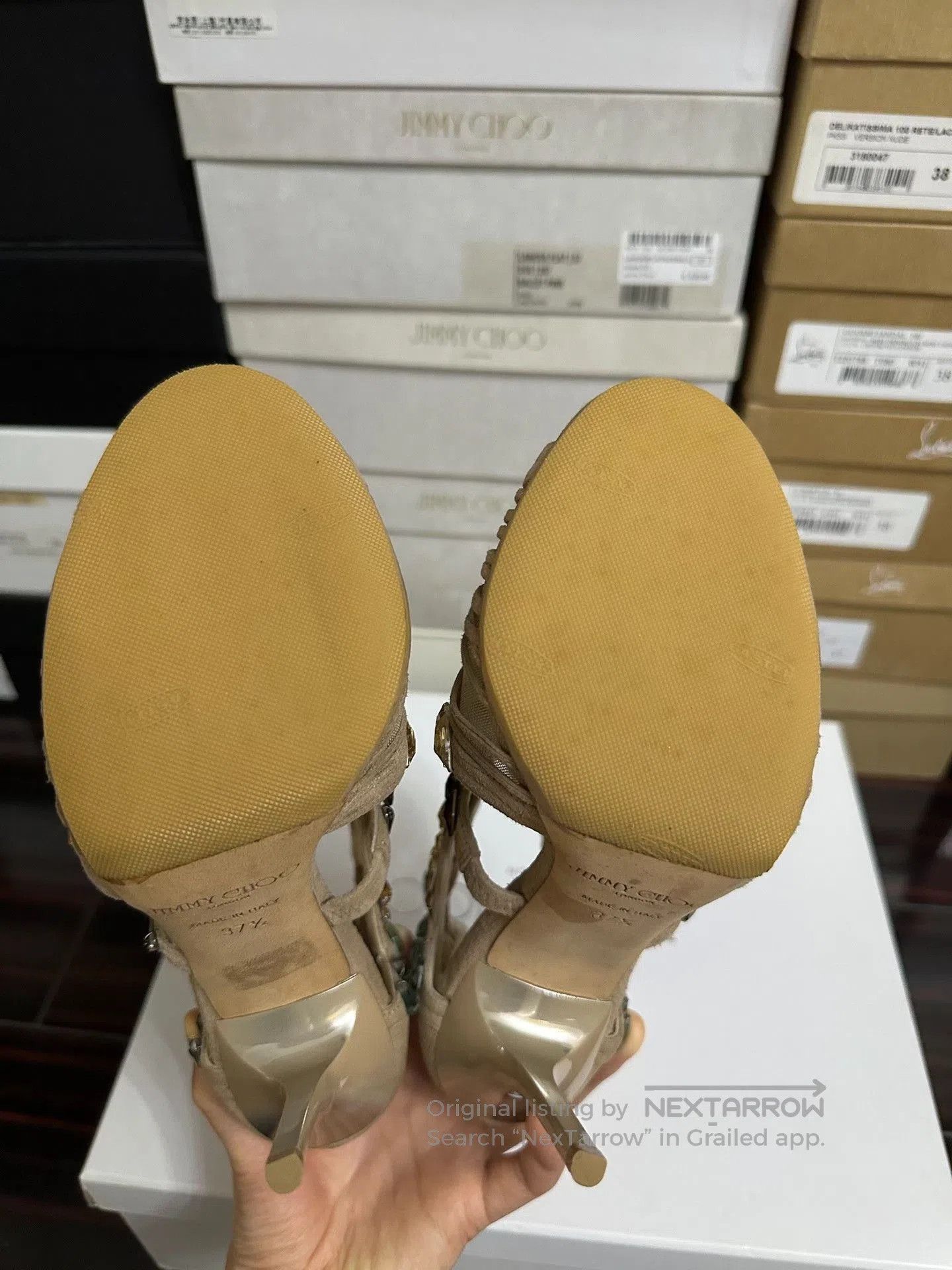 Jimmy Choo Jimmy Choo Limited Edition Heels. Size US 6.5 / IT 36.5 - 8 Thumbnail