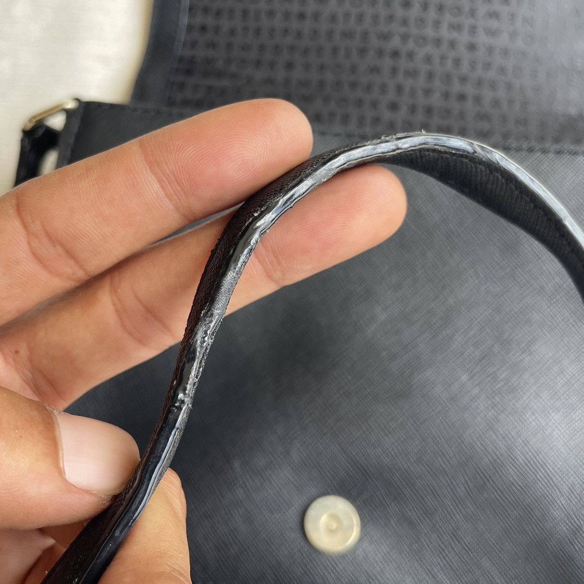 Jack Spade Kate Spade Black Leather Crossbody Size ONE SIZE - 22 Thumbnail