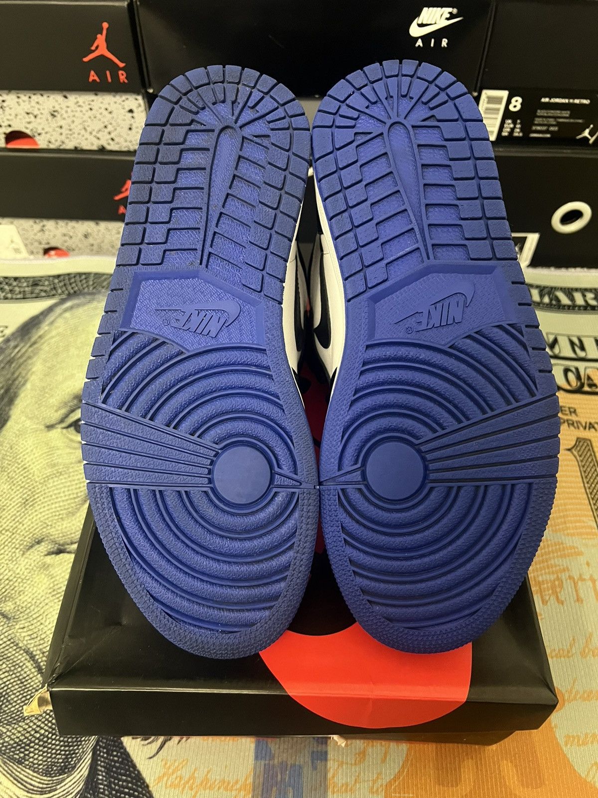 Jordan Brand Jordan 1 Royal Toe Size US 8 / EU 41 - 5 Thumbnail