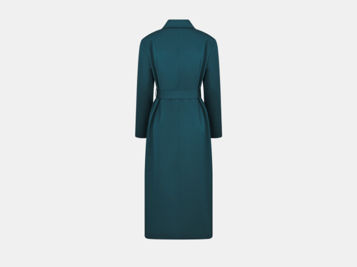 Dior o1w1db10925 447M35 Coat in Blue Size L / US 10 / IT 46 - 2 Thumbnail