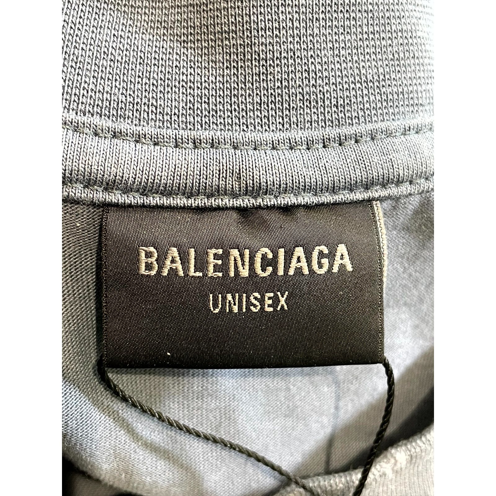 Balenciaga Balenciaga See Now Buy Now Blue Tee Size US L / EU 52-54 / 3 - 7 Thumbnail