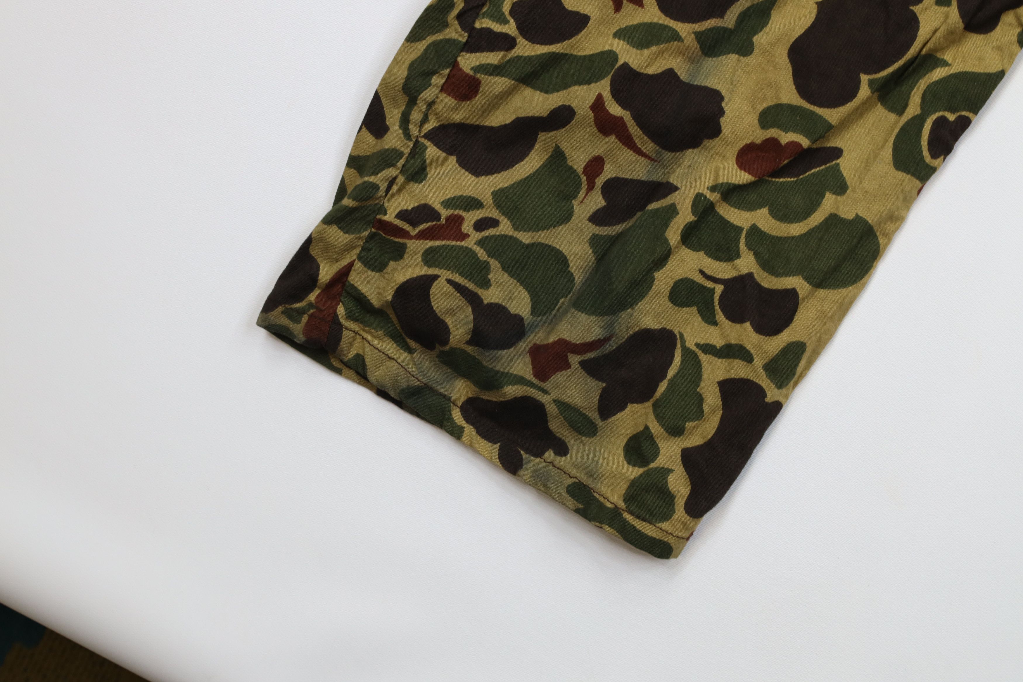 Vintage Vintage 70s Streetwear Frogskin Camouflage Wide Leg Pants Size US 36 / EU 52 - 5 Thumbnail