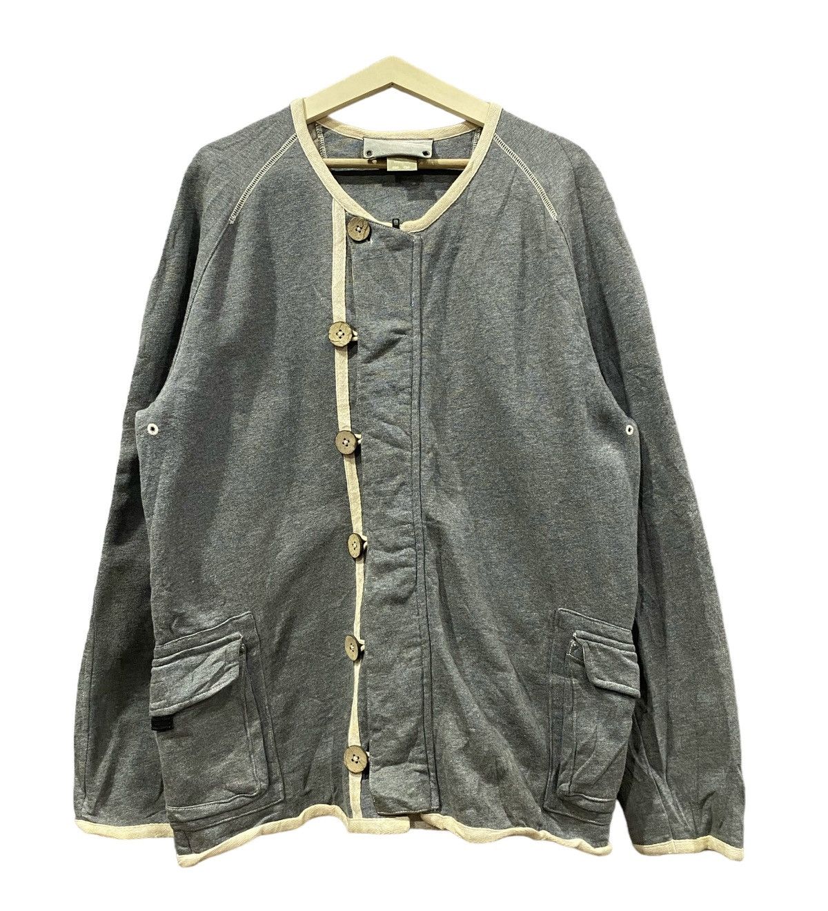 HIBECK Zipper Jacket Button