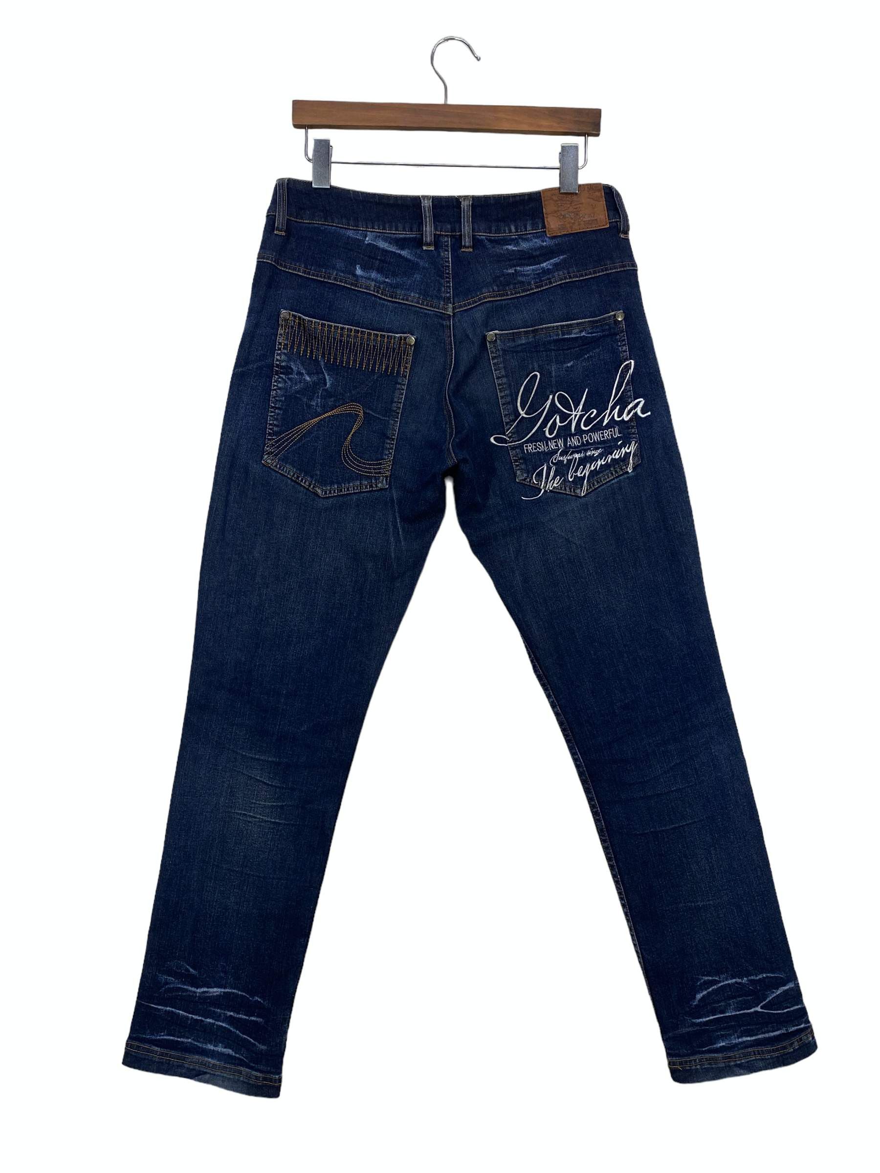 Gotcha × Japanese Brand Gotcha Jeans Gotcha Hip Hop Surf Pants Size US 33 - 1 Thumbnail